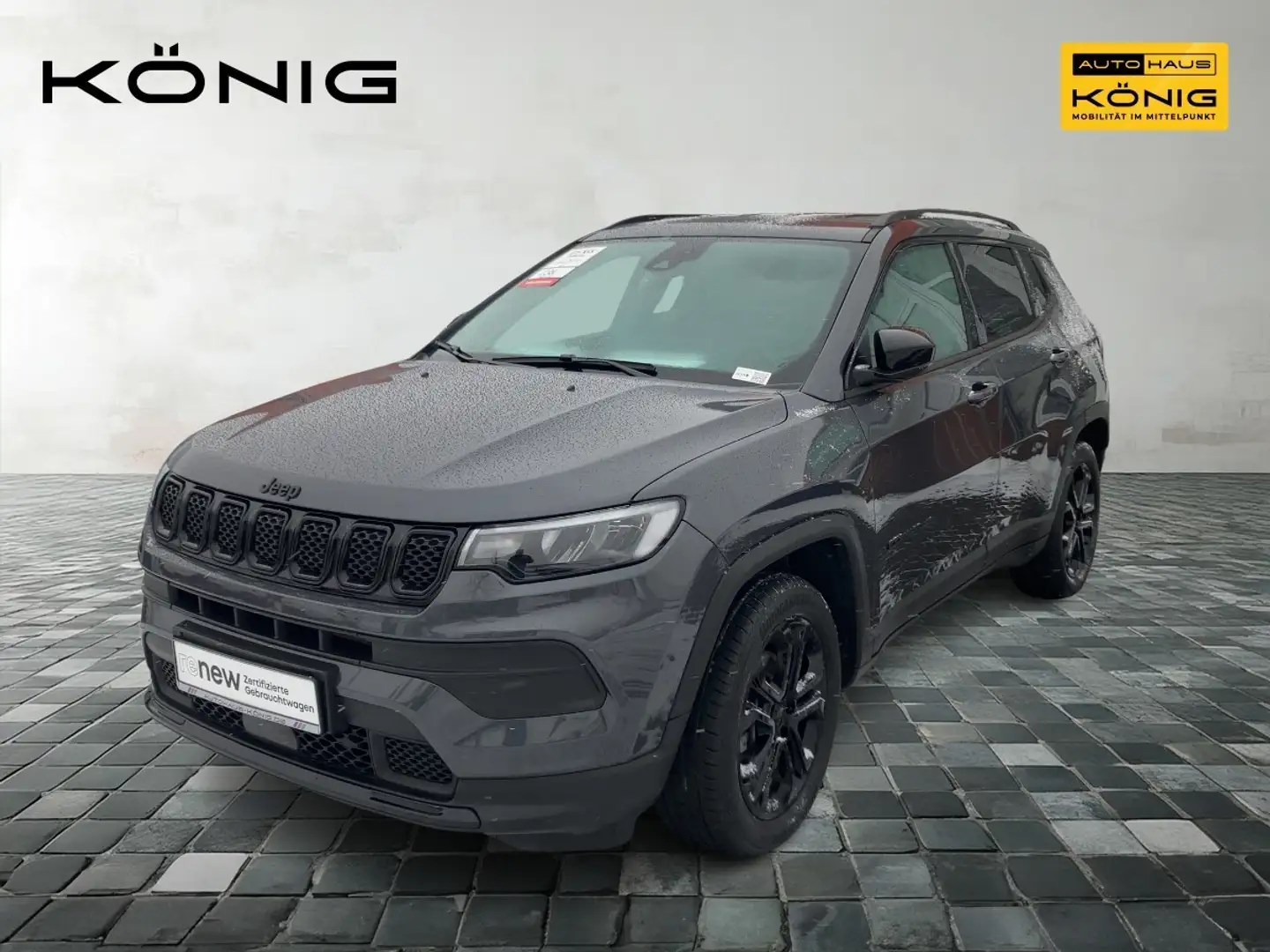 Jeep Compass 1.5 Night Eagle *CarPlay*Kamera*LED* Grijs - 1