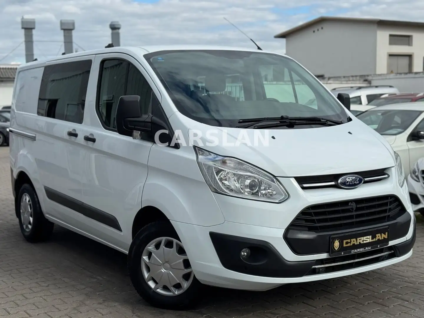 Ford Tourneo Custom MIXTO "2.HAND+6-SITZER+PDC+AHK" Blanc - 1