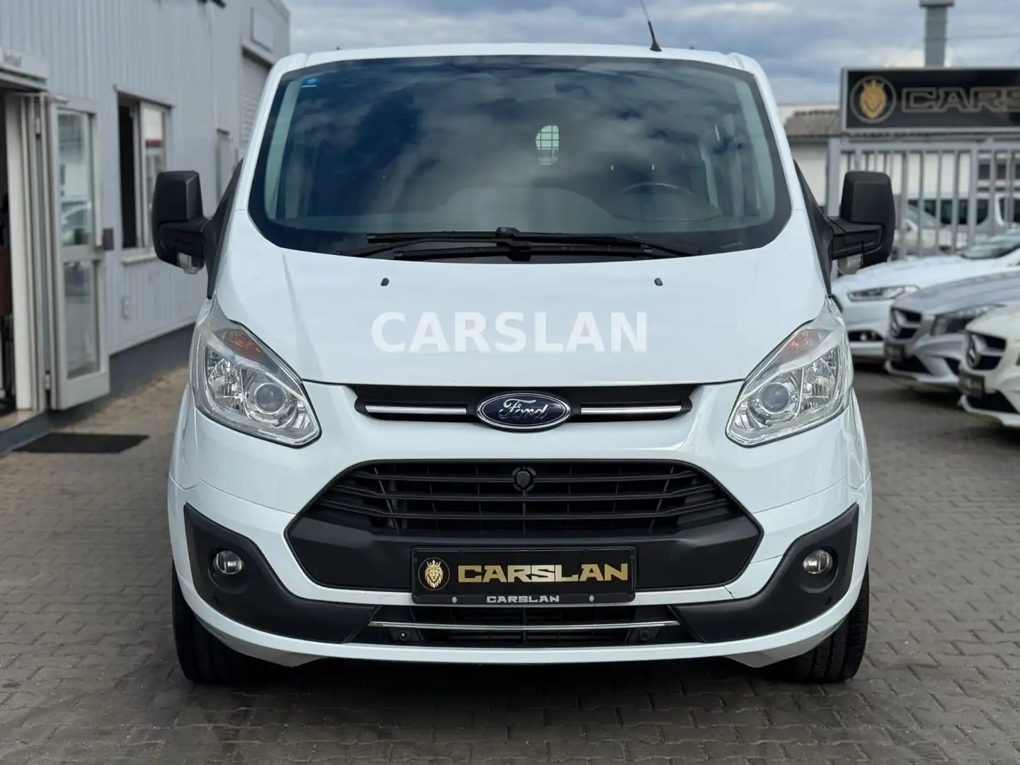 Ford Tourneo Custom MIXTO "2.HAND+6-SITZER+PDC+AHK" Blanc - 2