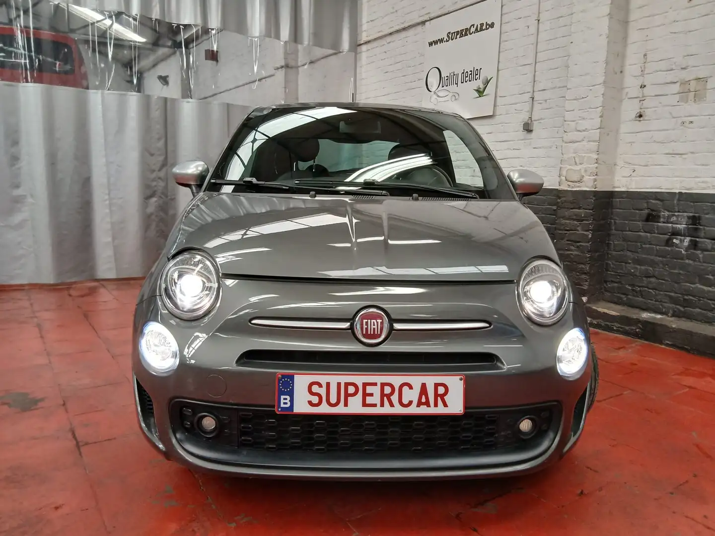 Fiat 500 500 1.0i MHEV Lounge* TOIT PANO* GPS*272 X 60* Gris - 2