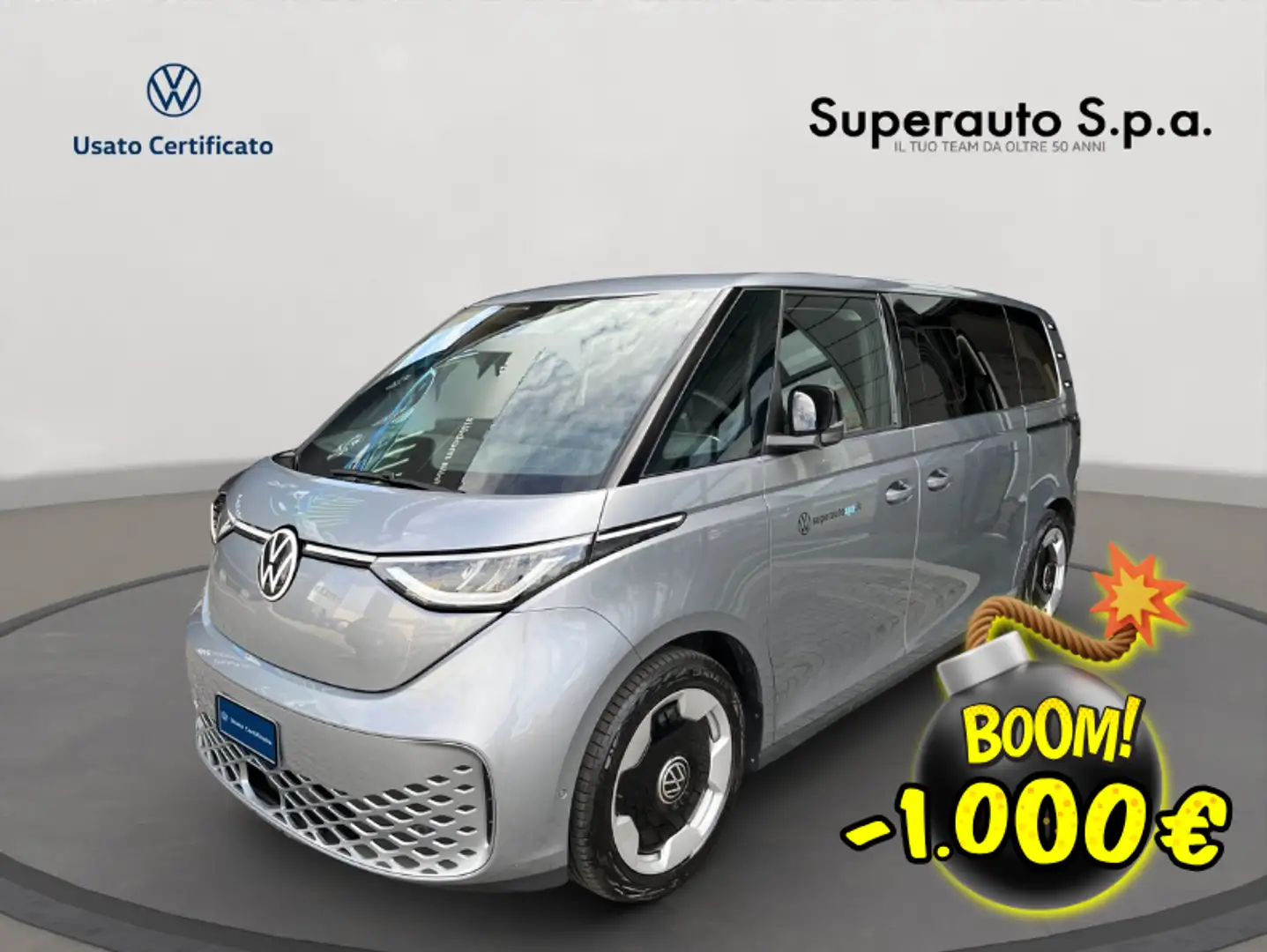 Volkswagen ID. Buzz Pro Passo Lungo Argintiu - 1