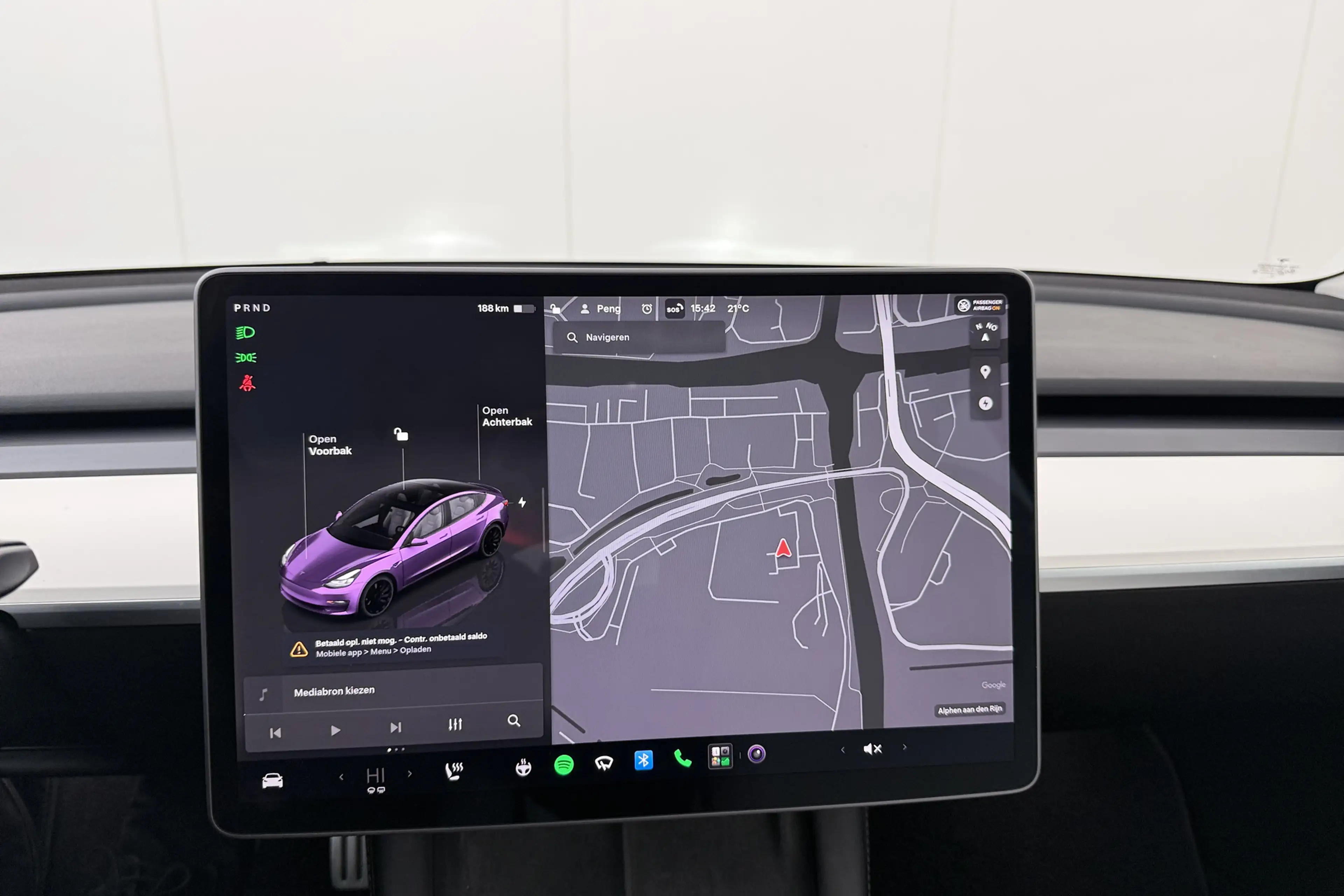 Tesla Model 3 Performance AWD 75 kWh 463 PK 20'LMV Pano-Dak FSD — photo 19
