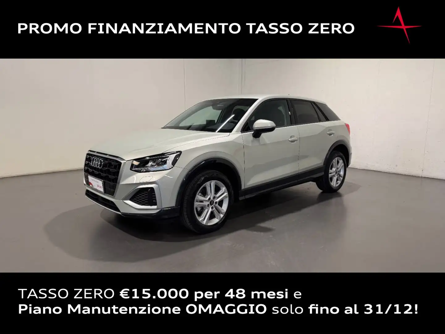 Audi Q2 30 TFSI ADVANCED Zilver - 1