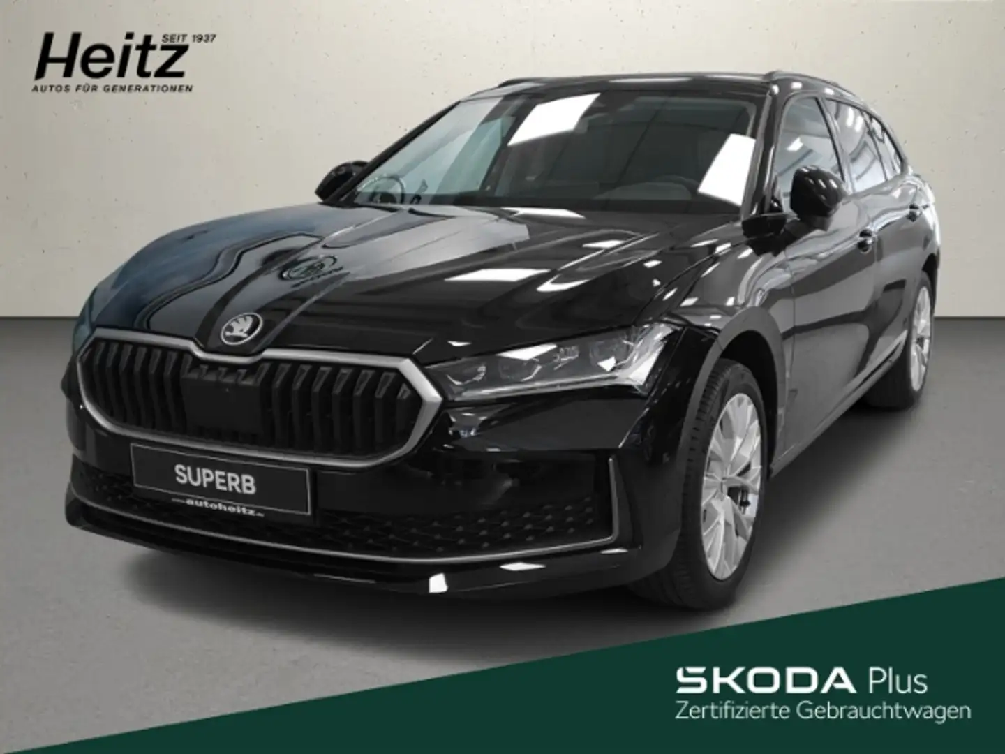 Skoda Superb Combi TDI DSG L&K Pano AHK Leder DCC AHK Schwarz - 1