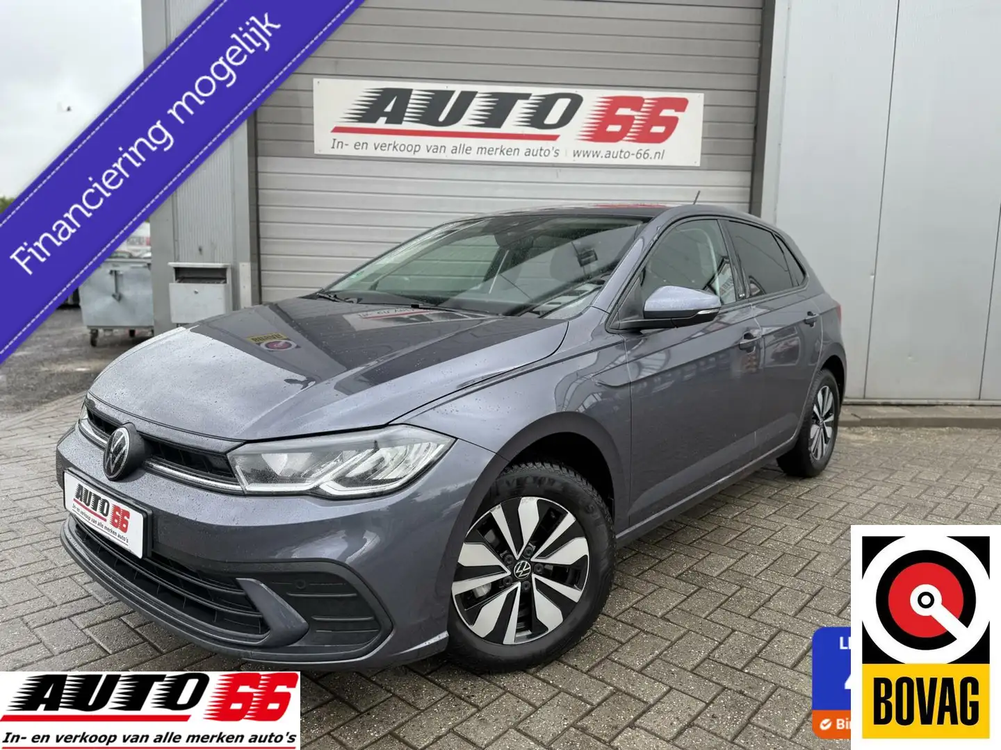 Volkswagen Polo 1.0 TSI Life Edition Camera CarPlay Navi Grijs - 1