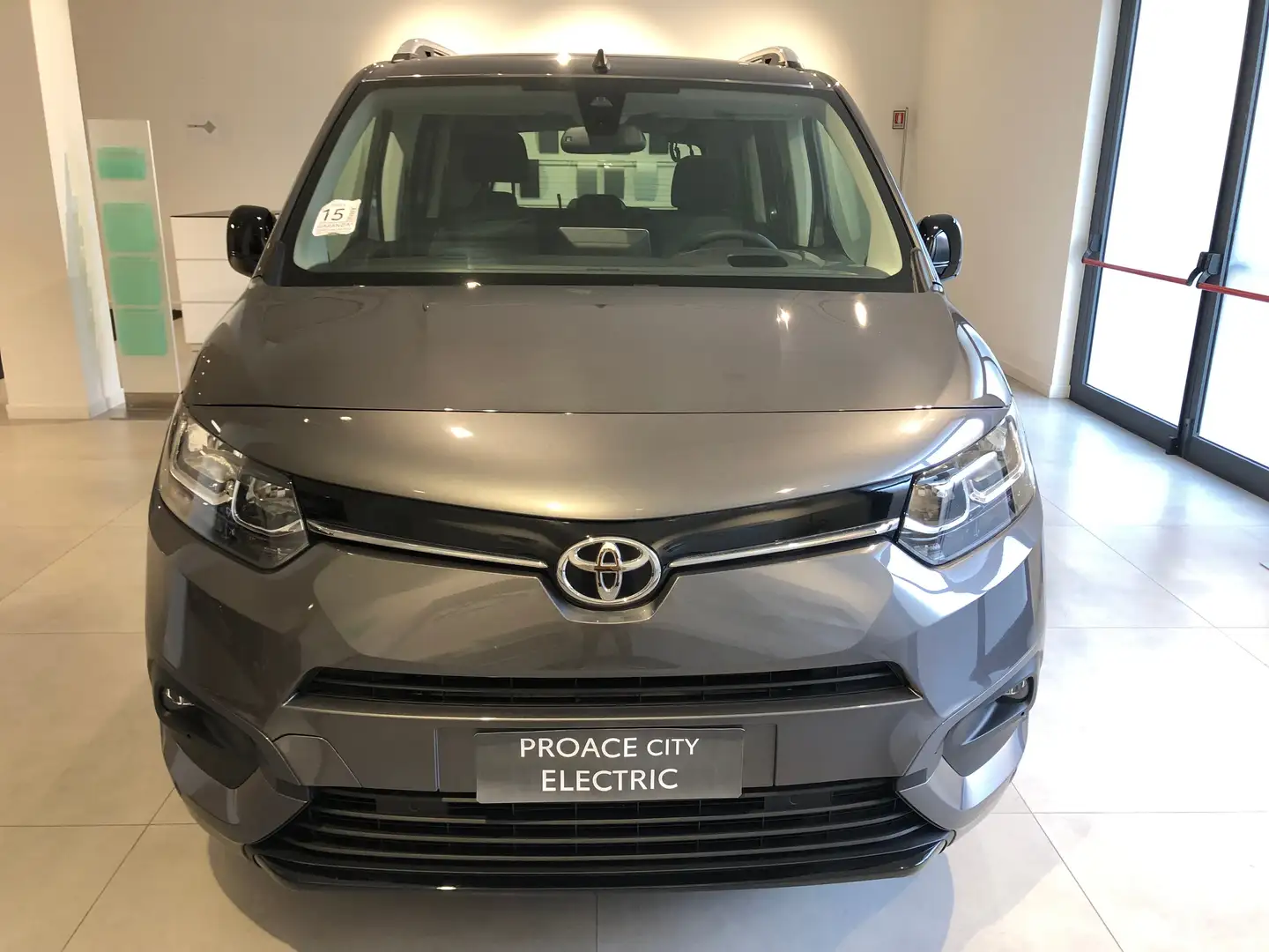 Toyota Proace City Verso Electric L1 50kwh D Luxury Grigio - 2