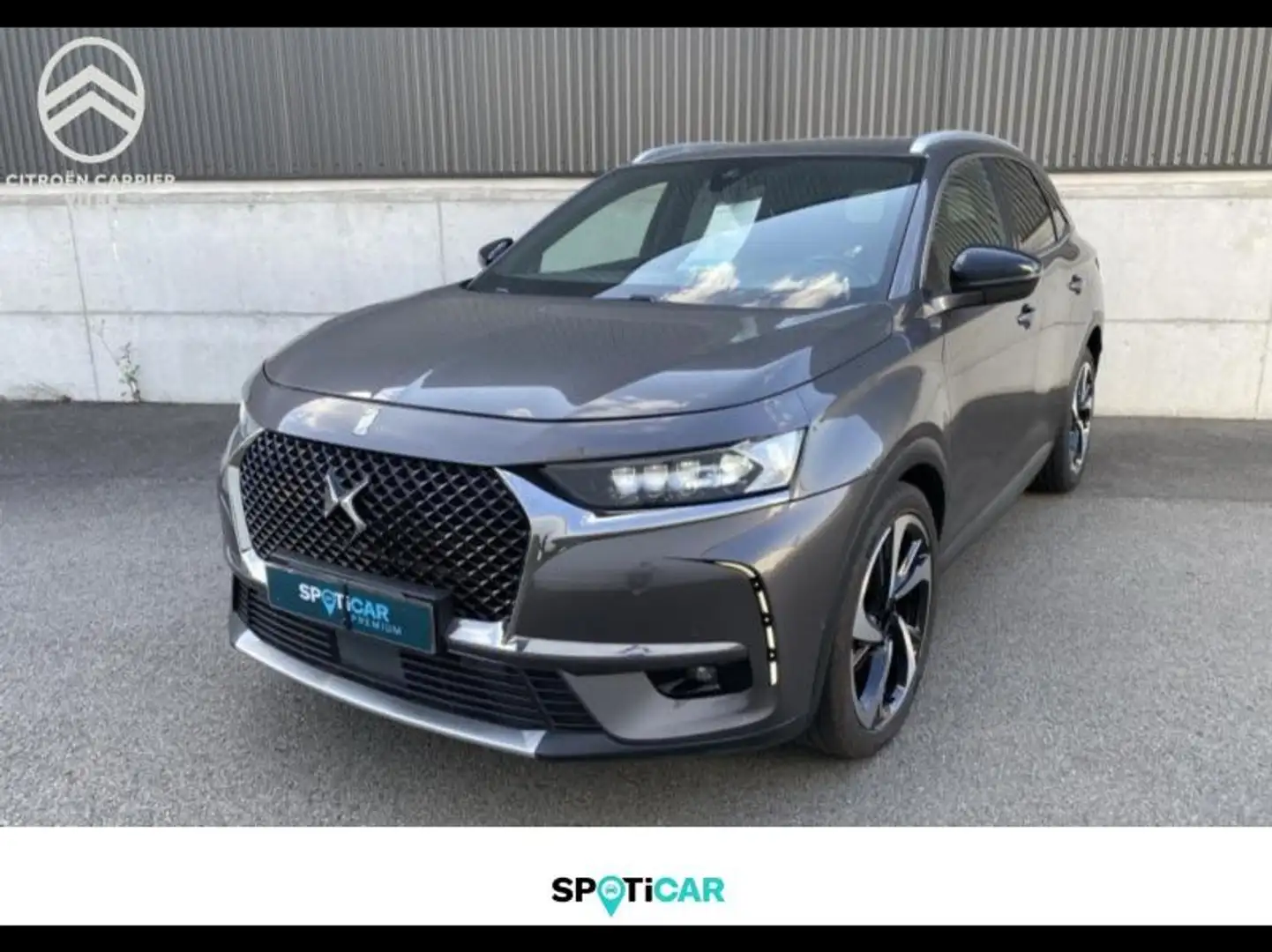 DS Automobiles DS 7 Crossback BlueHDi 180ch Grand Chic Automatique Gris - 1