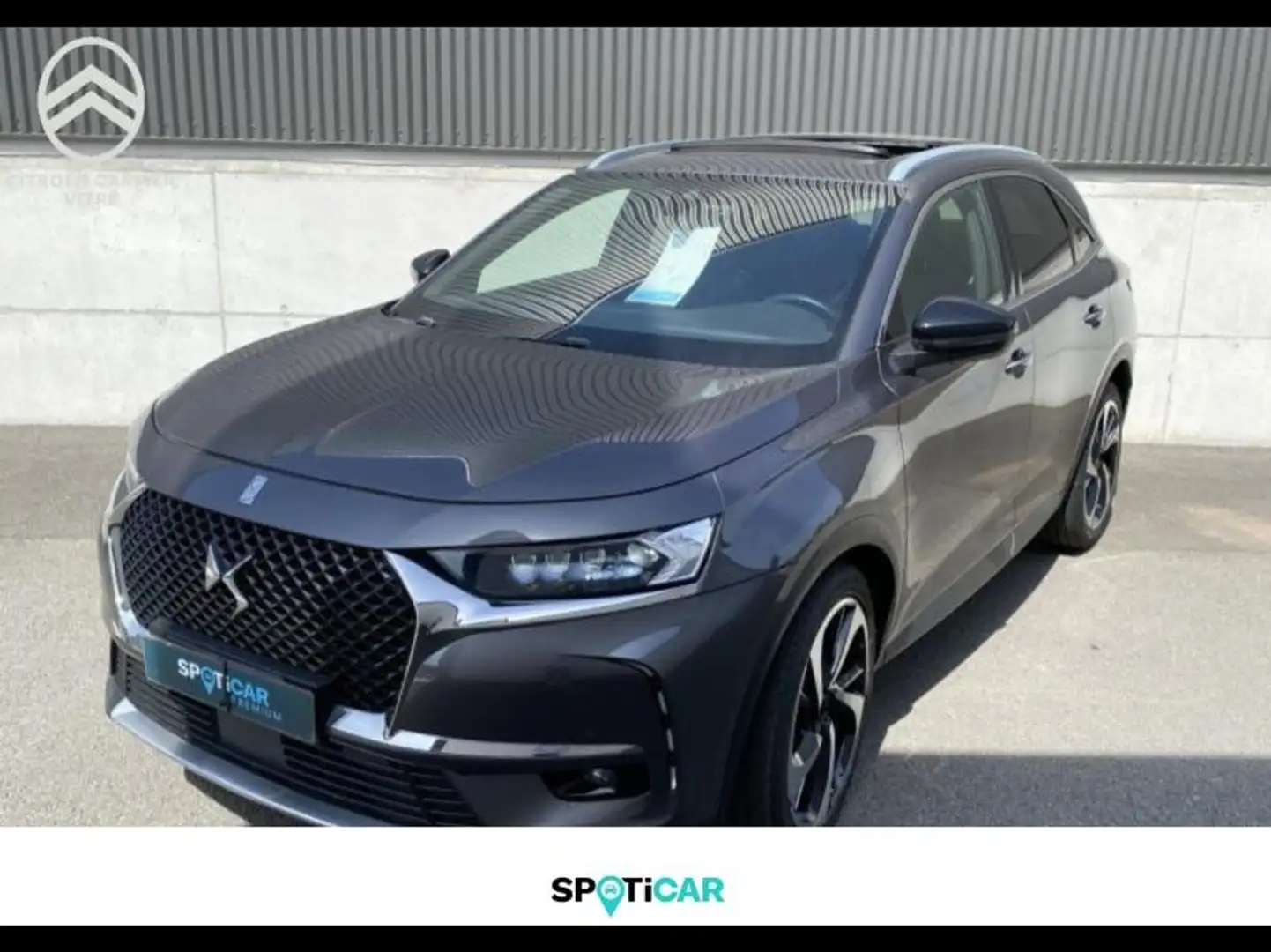 DS Automobiles DS 7 Crossback BlueHDi 180ch Grand Chic Automatique Gris - 1