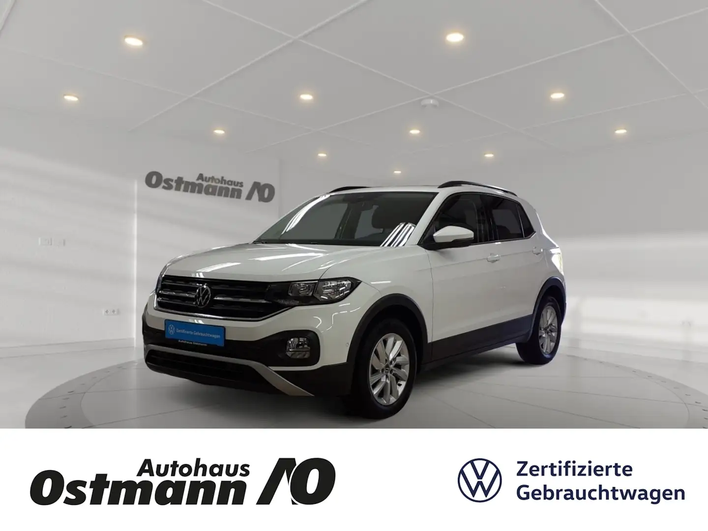 Volkswagen T-Cross 1.0TSI Life *Alu*ACC*Navi*DSG* Weiß - 1