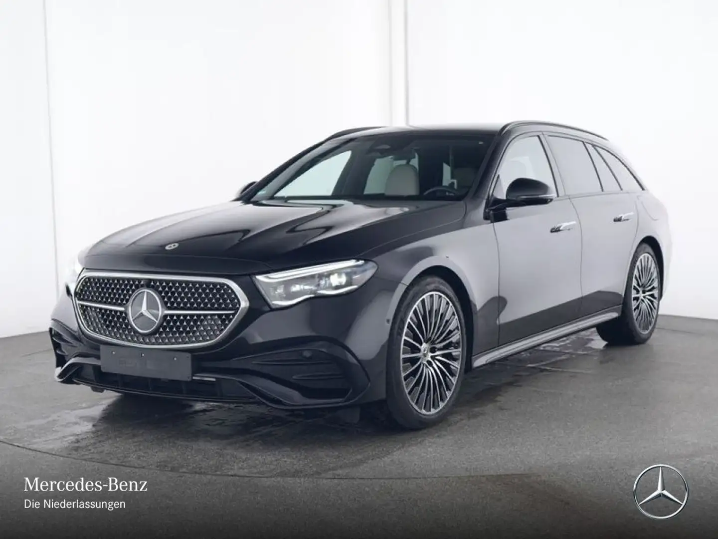 Mercedes-Benz E 300 e T AMG 360° Burmester Distr. HUD Totwinkel Schwarz - 2