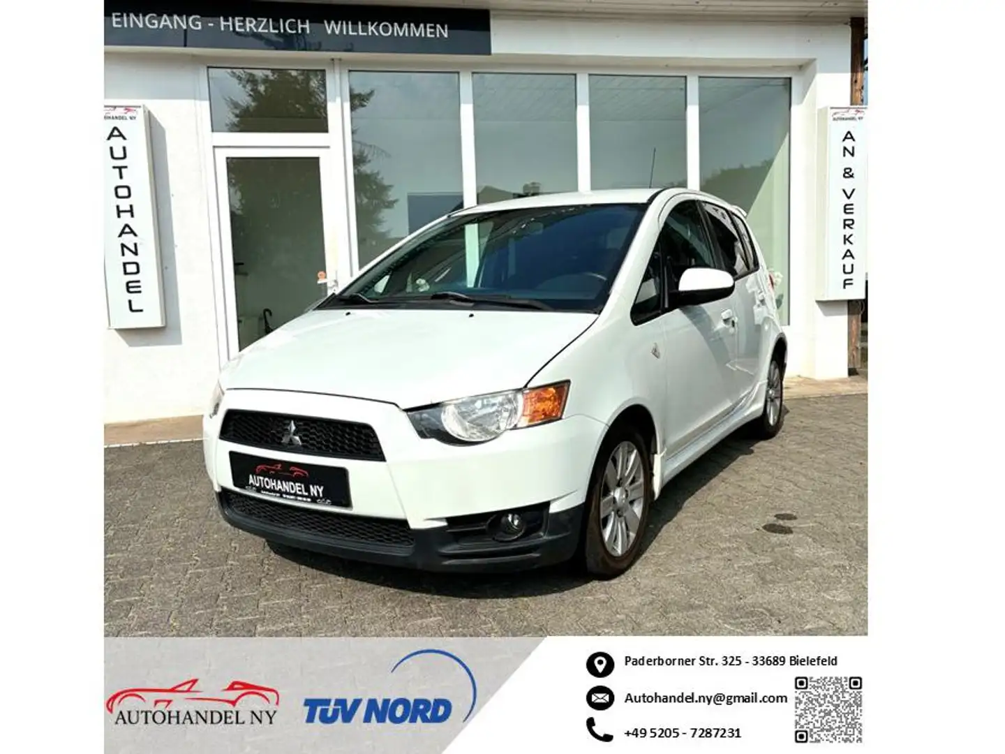 Mitsubishi Colt Mitsubishi Colt 35 Jahre, Klima, SHZ, TÜV neu Weiß - 1