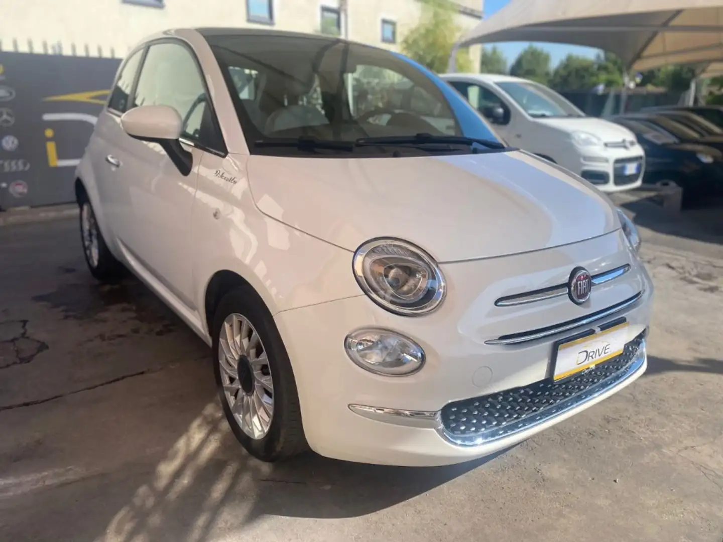 Fiat 500 HYBRID "DOLCEVITA" +CarPlay +GPL Blanc - 1