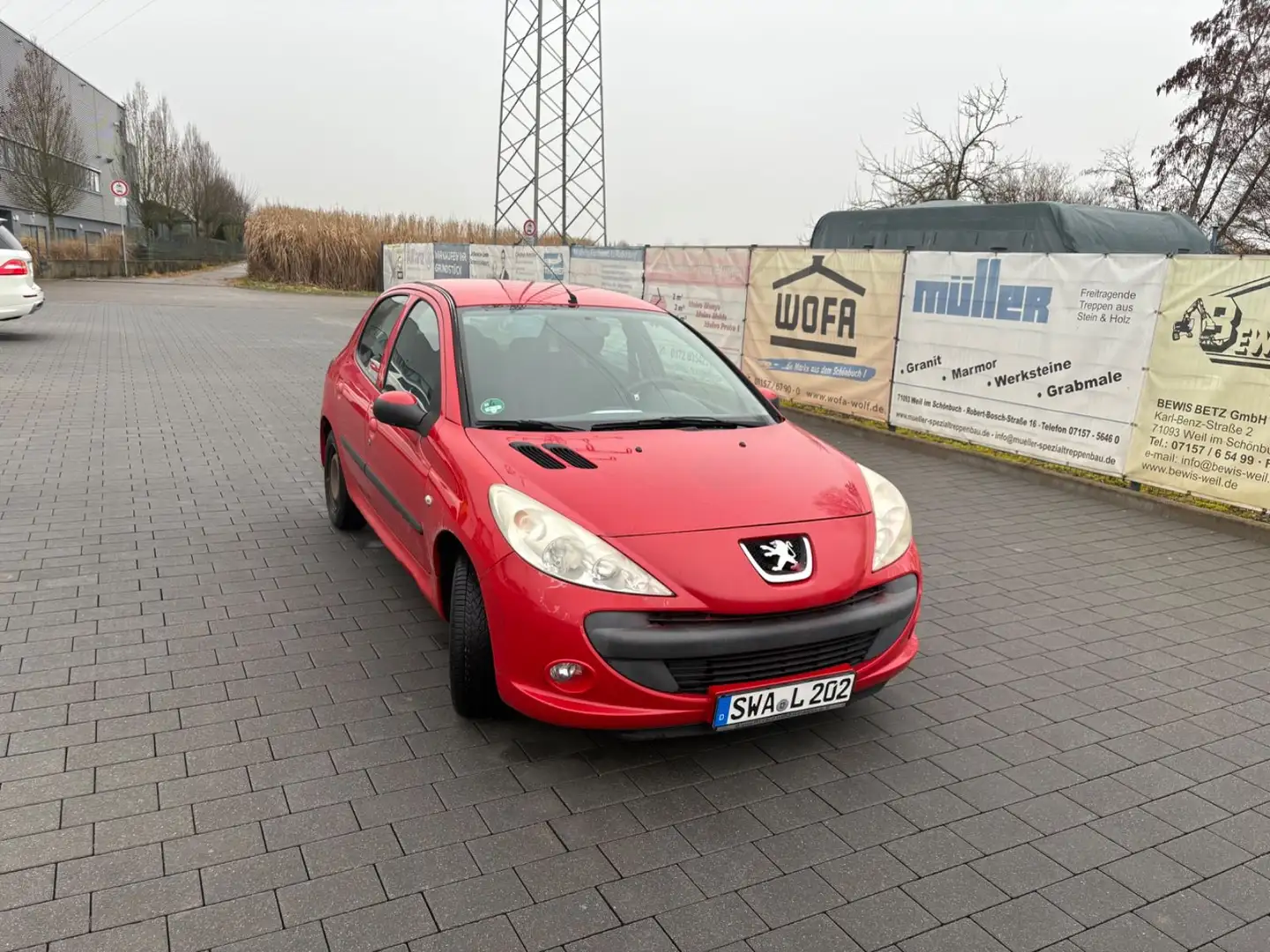 Peugeot 206 + Basis *Klima *COC *TÜV 5/26 Rot - 2
