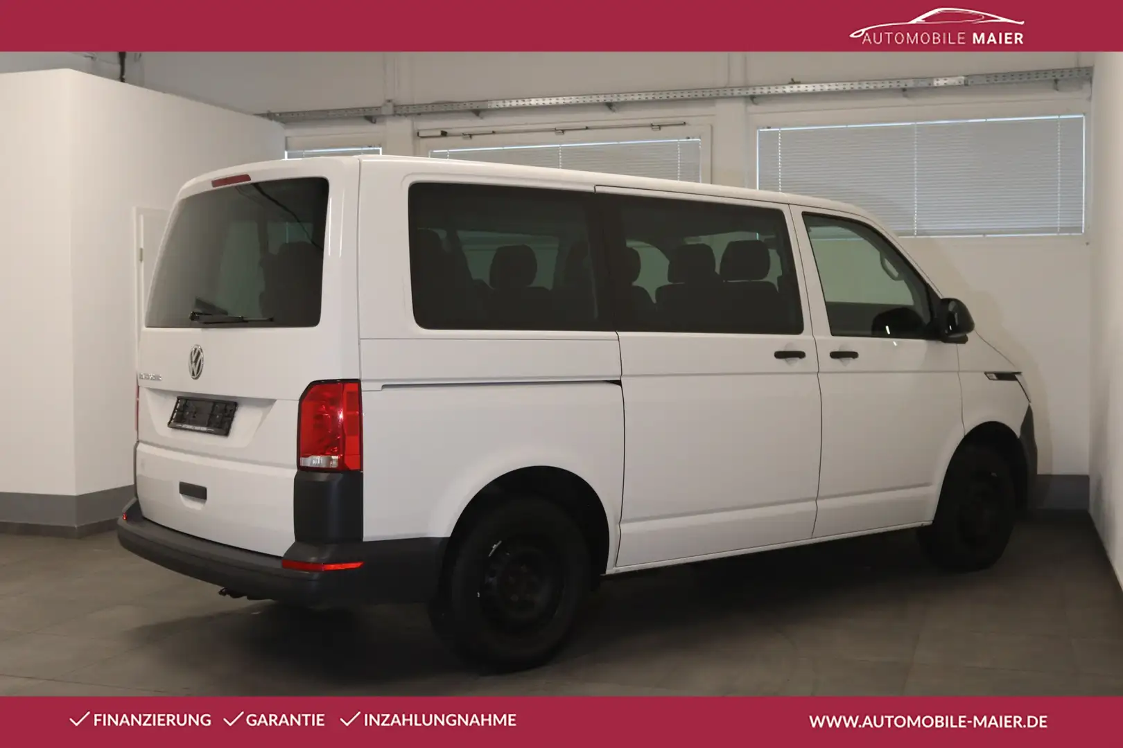 Volkswagen T6 Kombi T6.1 - KLIMA - 9 SITZER - APPS - Weiß - 2