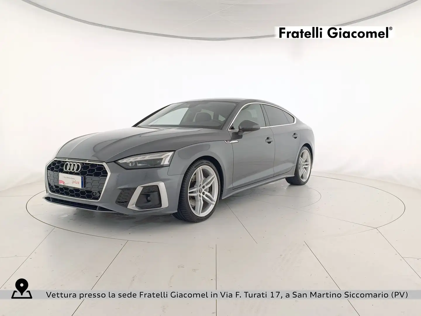 Audi A5 sportback 40 2.0 tdi mhev s line edition 204cv s-t Grigio - 1