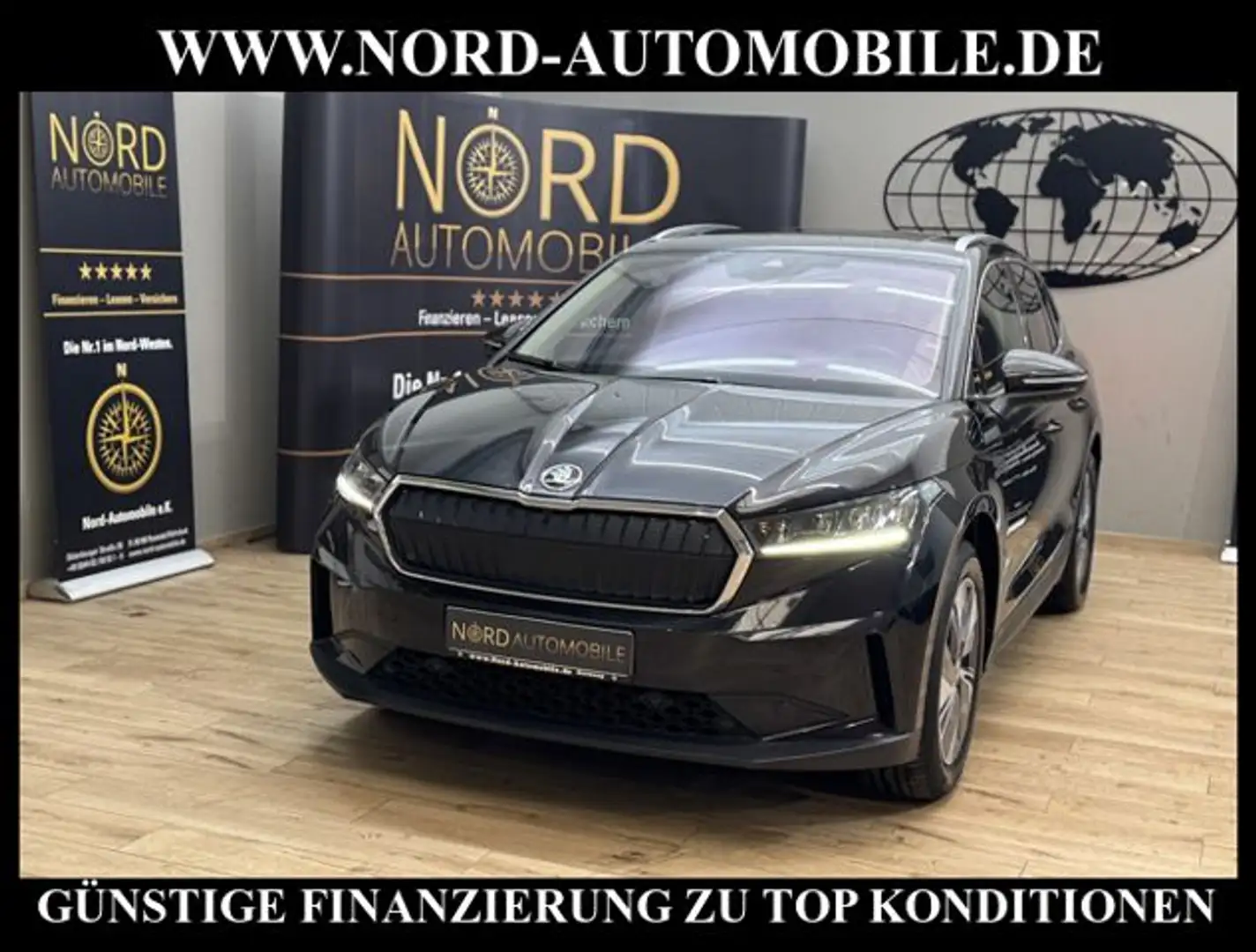 Skoda Enyaq iV 80 Suite Leder/Pano/AHK/Kamera/19 Suite Negru - 1