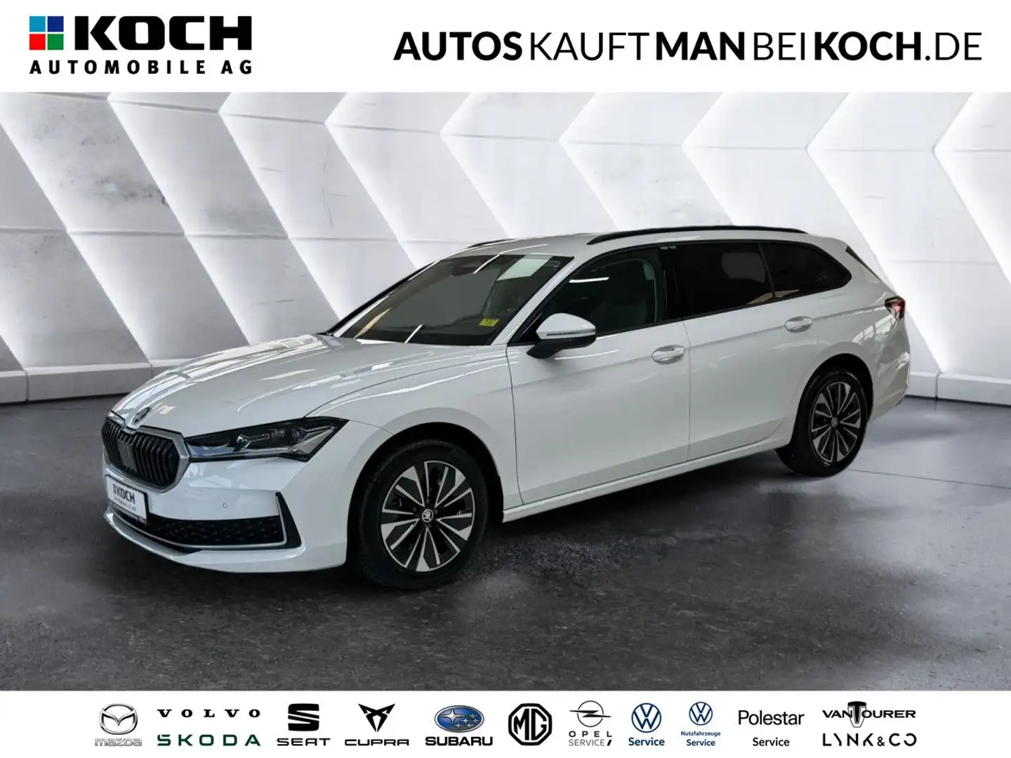 Skoda Superb Combi 2.0 TDI DSG Selection MATRIX BEH WSS Weiß - 1