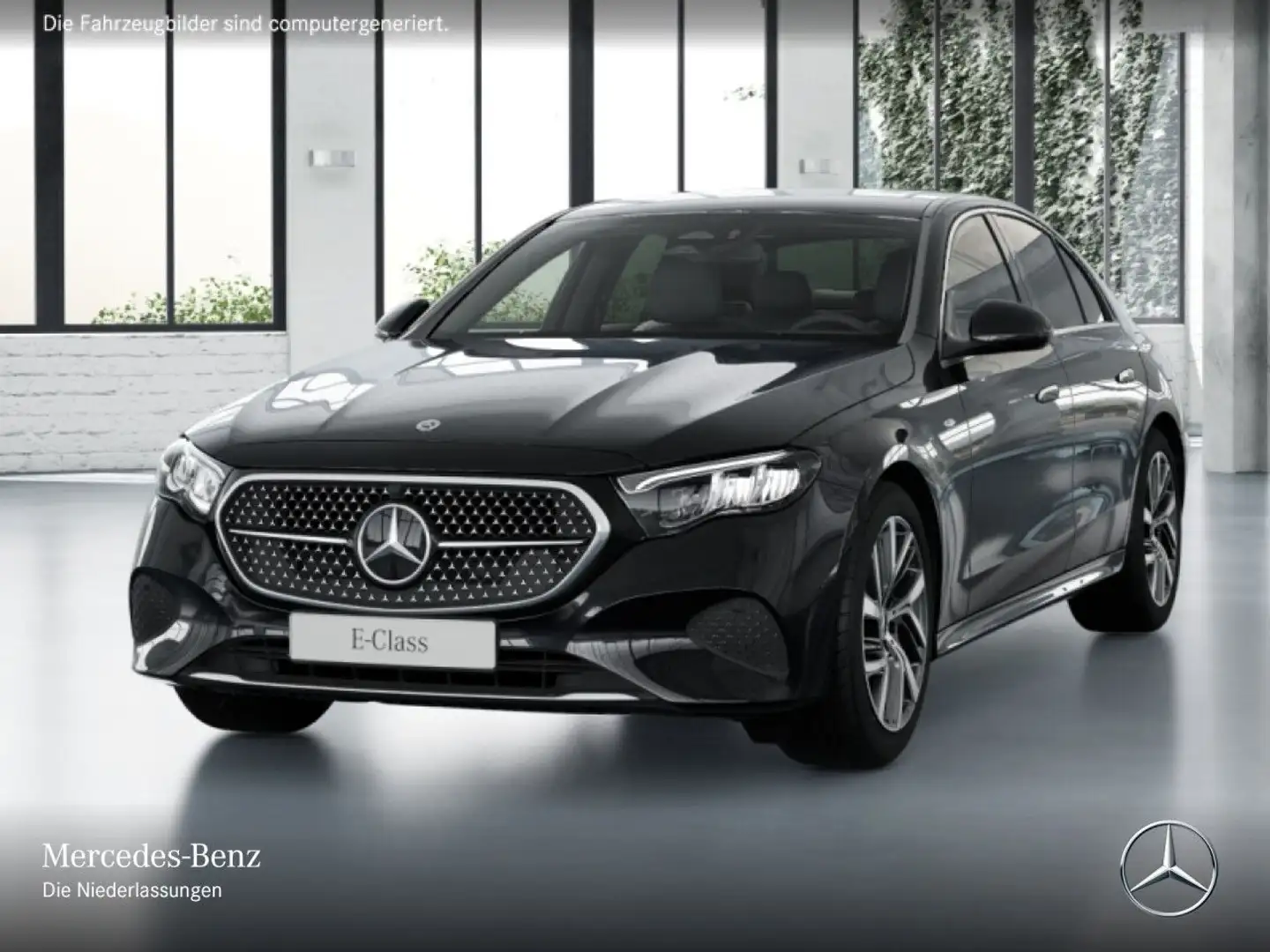 Mercedes-Benz E 300 e Hybrid Avantgarde Distr+ LED Kamera PTS 9G Noir - 2