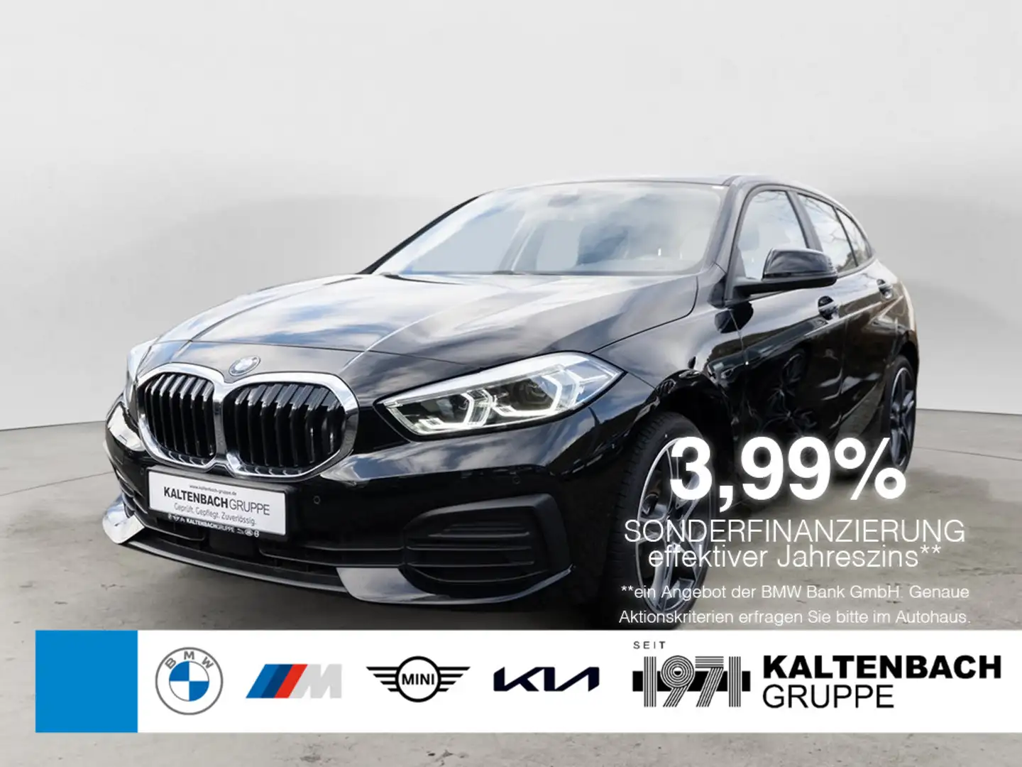 BMW 118 i Advantage LED NAVI SITZHEIZUNG PDC W-LAN Schwarz - 1