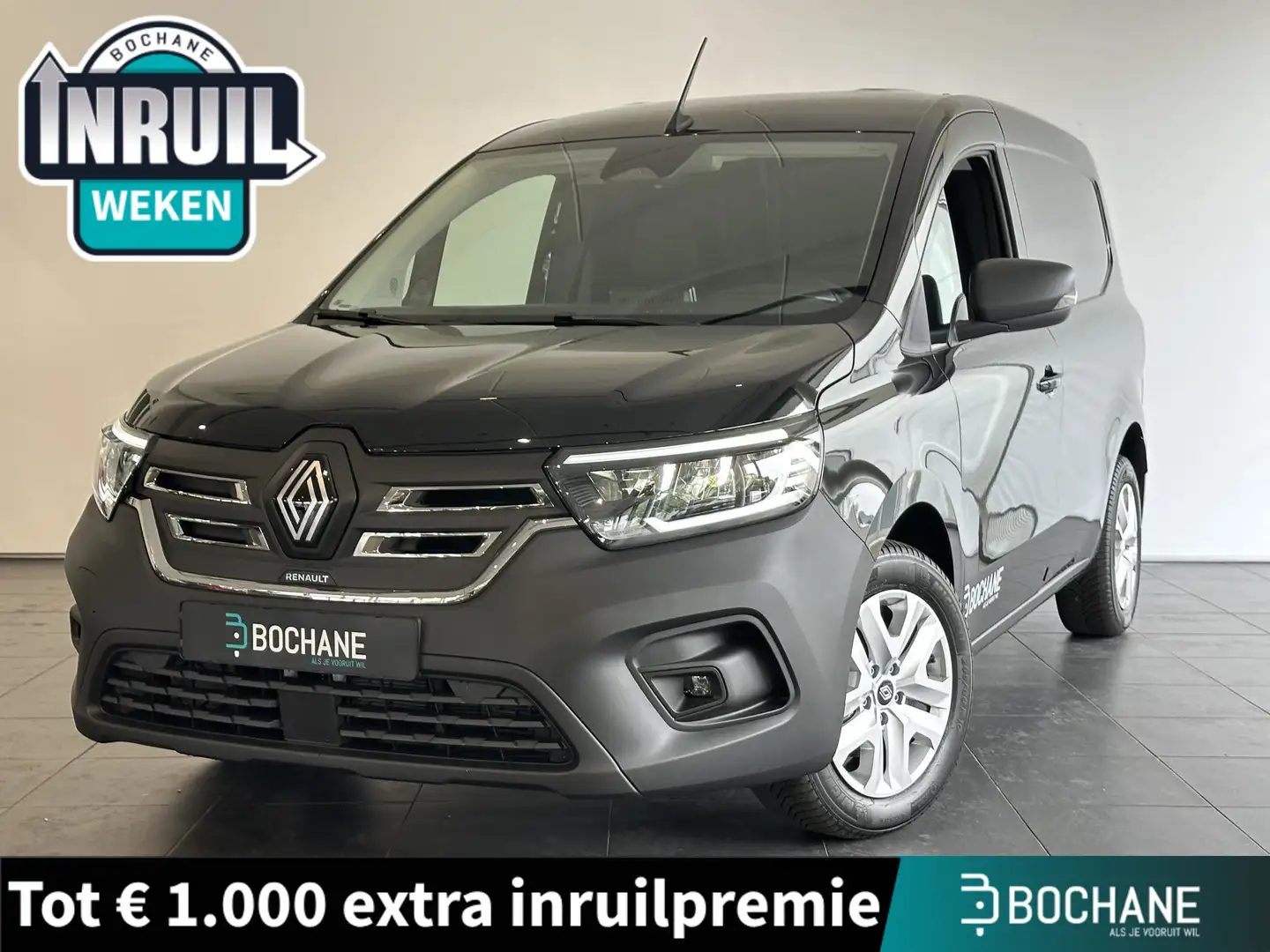 Renault Kangoo E-TECH Advance L1 44 kWh ACHTERUITRIJCAMERA | PARKEERSENS Schwarz - 1