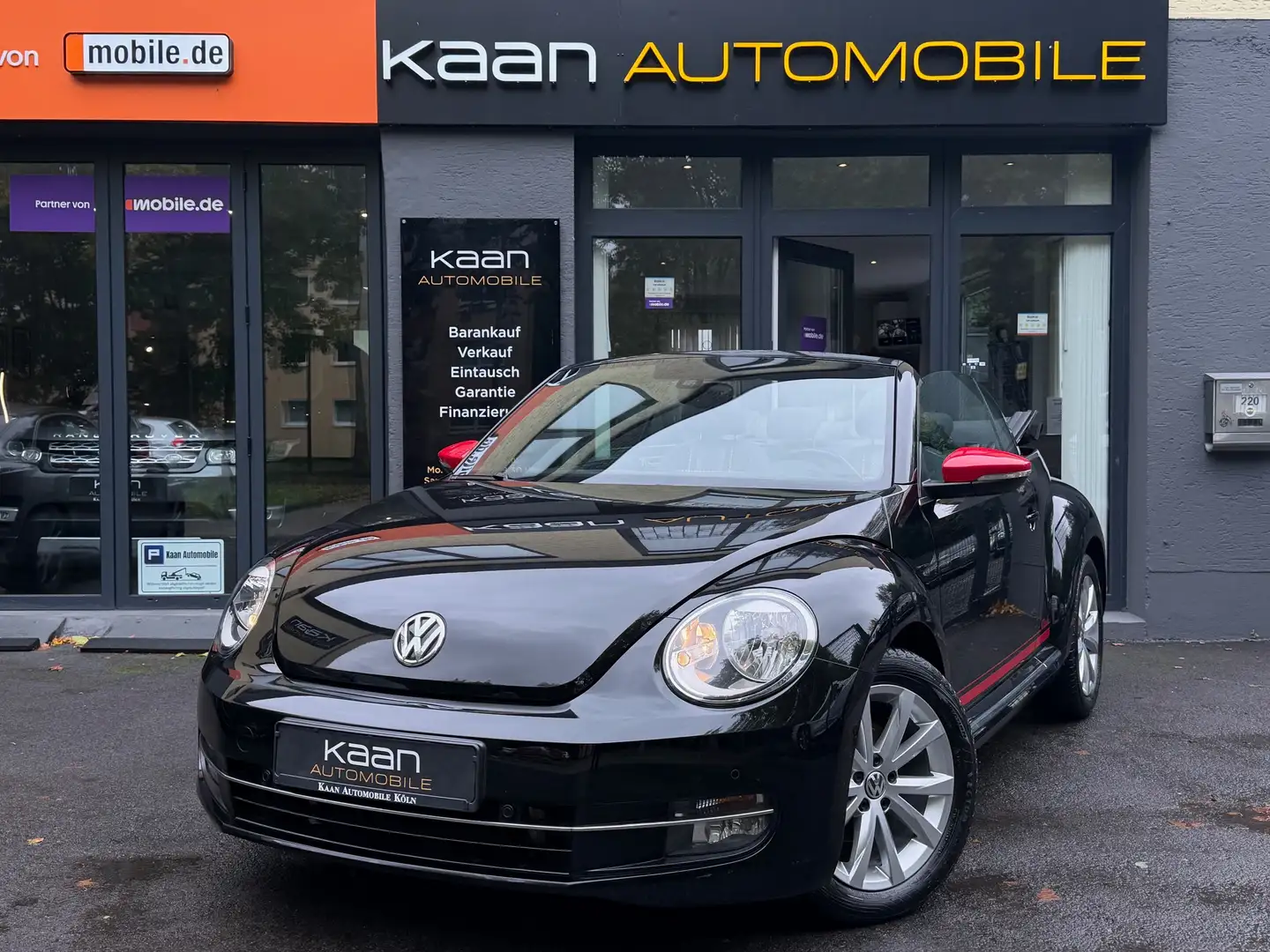 Volkswagen Beetle 1.2 TSI Cabrio/CLUB/1HAND/NAVI/SHZ/PDC/TEMPO/BT Noir - 1
