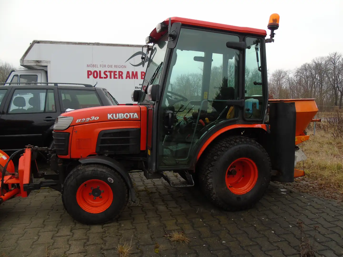 Autres Kubota B 2230 Schneeschieber Orange - 2
