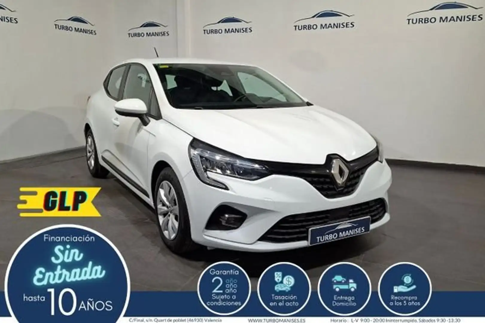 Renault Clio TCe GLP Business 74kW Blanc - 1