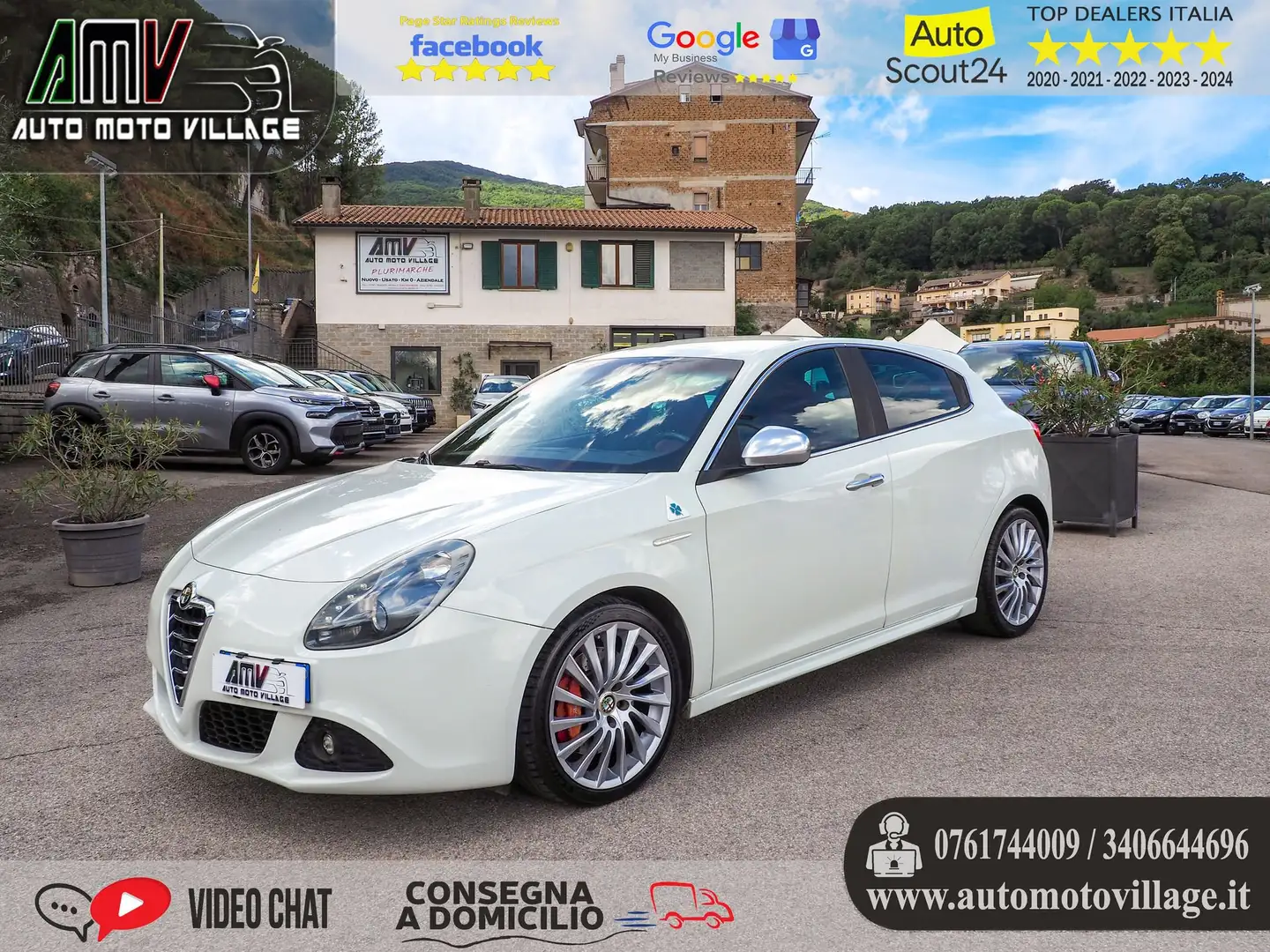Alfa Romeo Giulietta Giulietta 1750 TBi Quadrifoglio Verde Blanco - 1