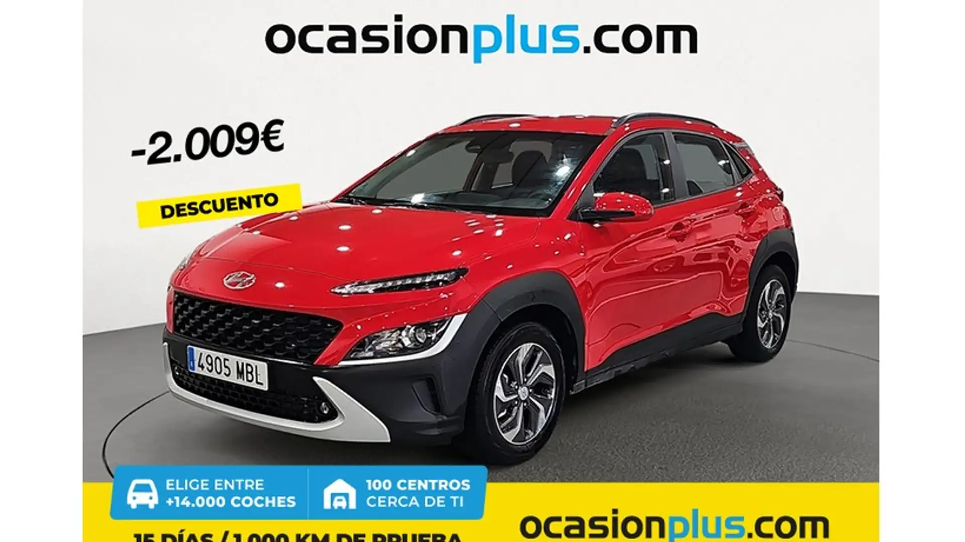 Hyundai KONA HEV 1.6 GDI DT Maxx Rood - 1