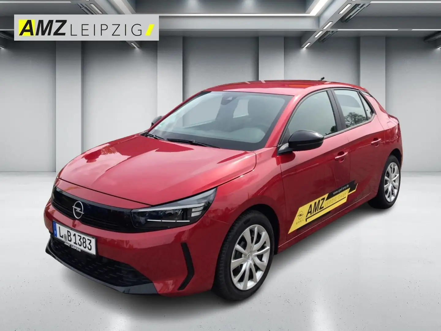 Opel Corsa F 1.2 *Wenig Kilometer* Rood - 1