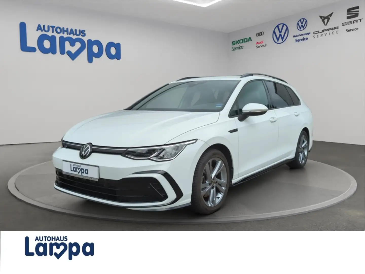 Volkswagen Golf Variant VIII R-Line 2.0 TDI DSG RFK,NAV,ACC,MFL,LED Weiß - 1