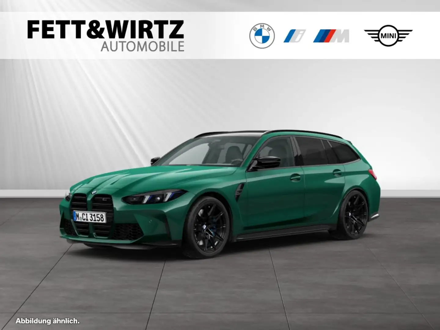 BMW M3 Competition M xDrive Touring Head-Up|H/K Grün - 1