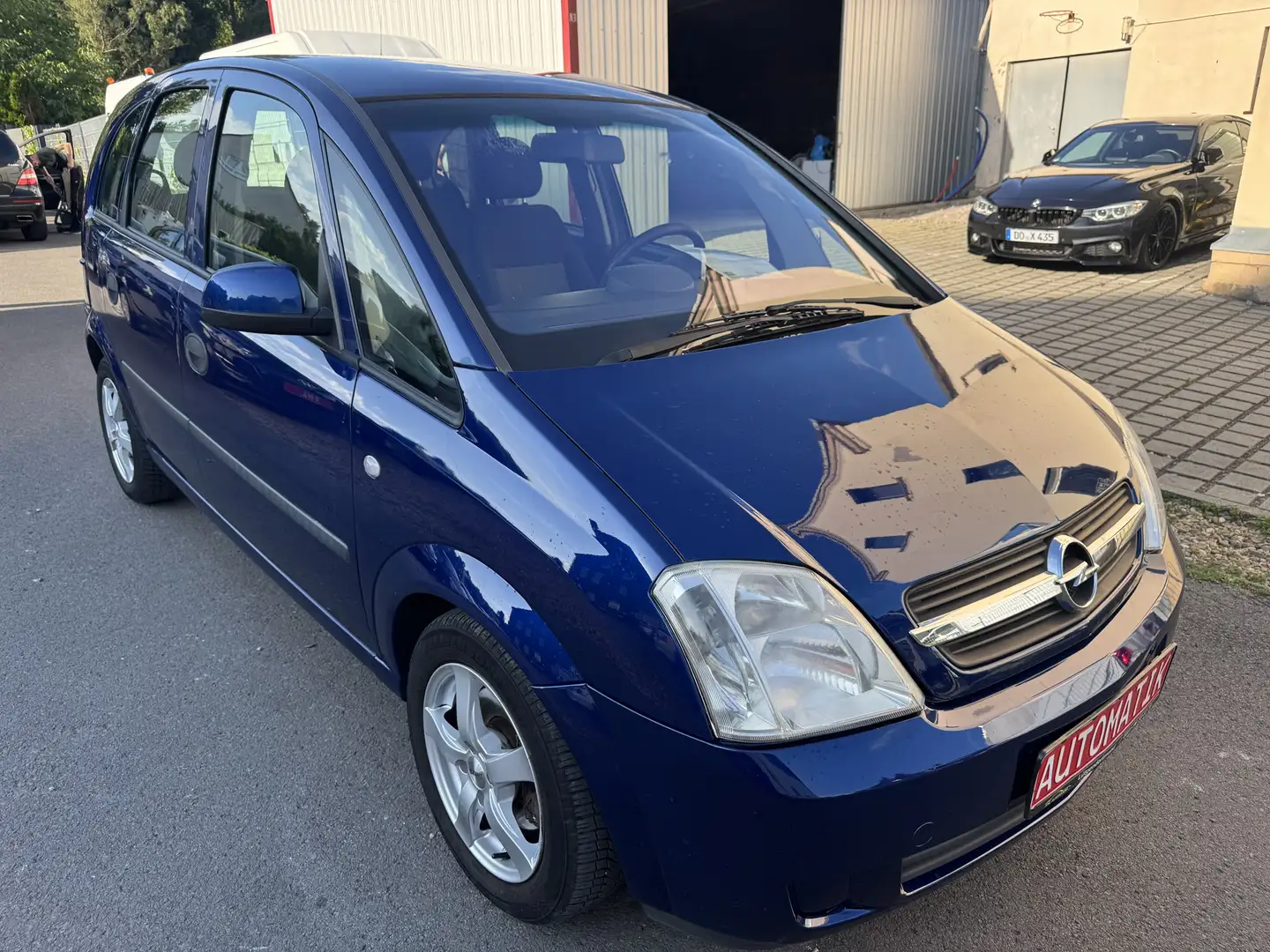 Opel Meriva 1.6 16V Cosmo/Automatik/Klima/Alu/ TÜV 11-2026 Blau - 2