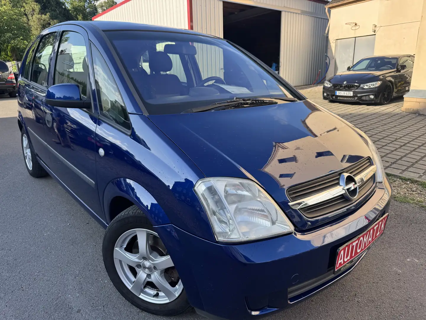 Opel Meriva 1.6 16V Cosmo/Automatik/Klima/Alu/ TÜV 11-2026 Blau - 1