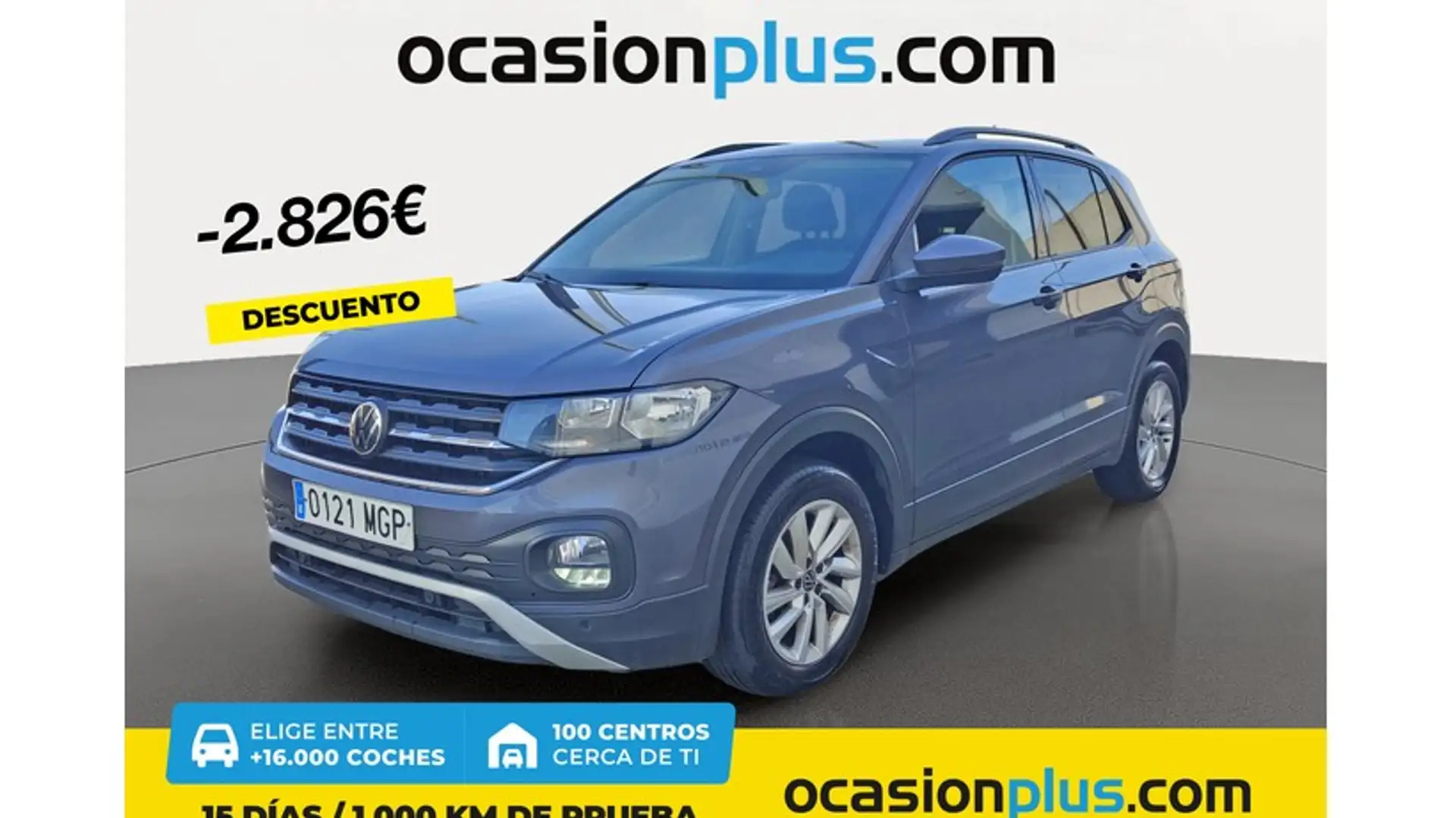 Volkswagen T-Cross 1.0 TSI Advance DSG7 81kW Grijs - 1
