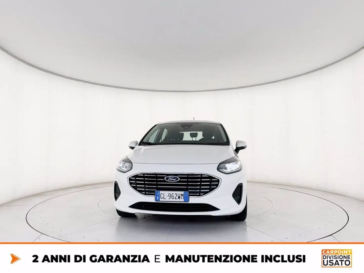 Ford Fiesta 5p 1.1 titanium gpl 75cv GPL Weiß - 2
