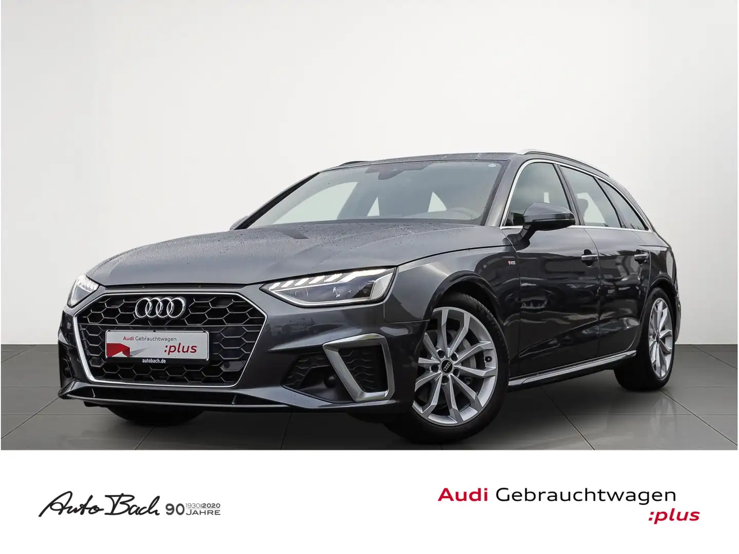 Audi A4 S line 40TFSI Stronic Navi LED GRA EPH Gris - 1
