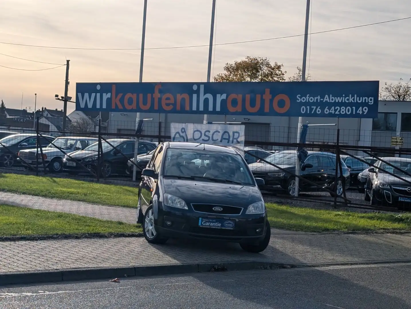 Ford C-Max *1-HAND*KLIMA*ZV-FUNK*RADIO-CD !! Bleu - 1