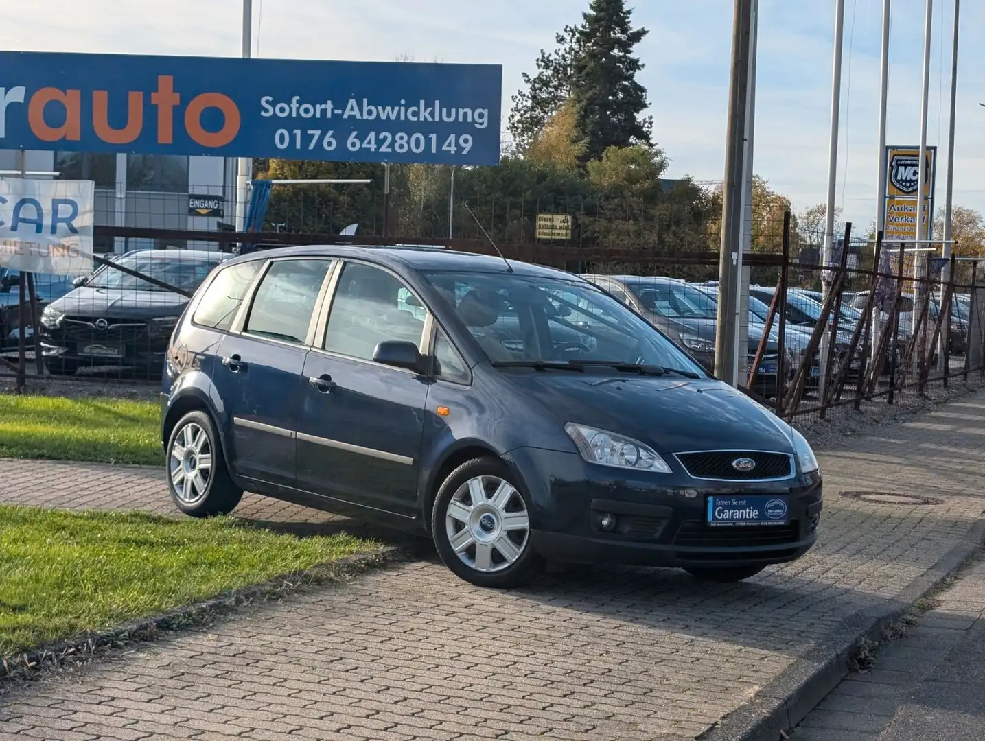 Ford C-Max *1-HAND*KLIMA*ZV-FUNK*RADIO-CD !! Bleu - 2