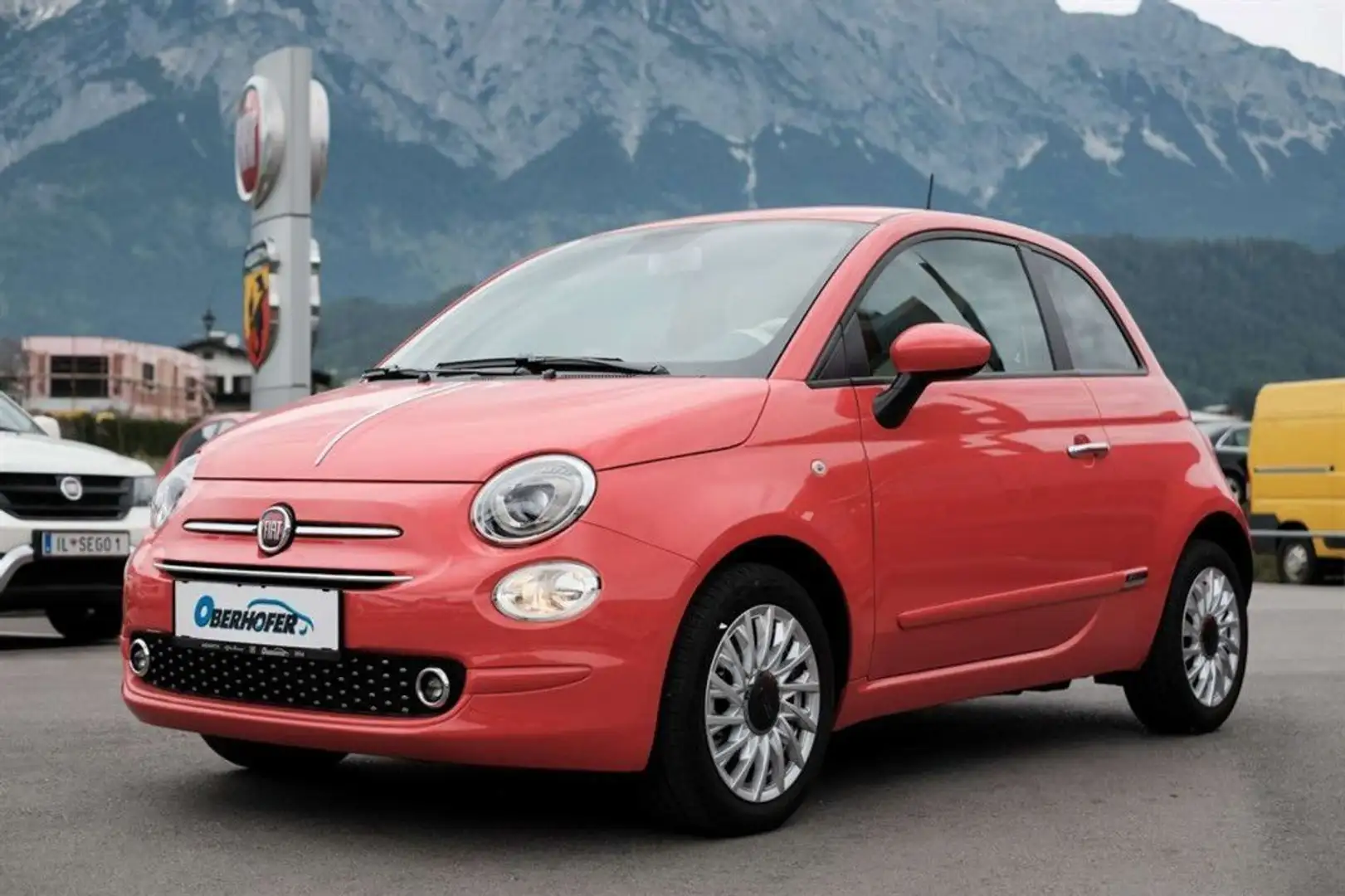 Fiat 500 1.0 FireFly 70 Hybrid Star Grau - 1