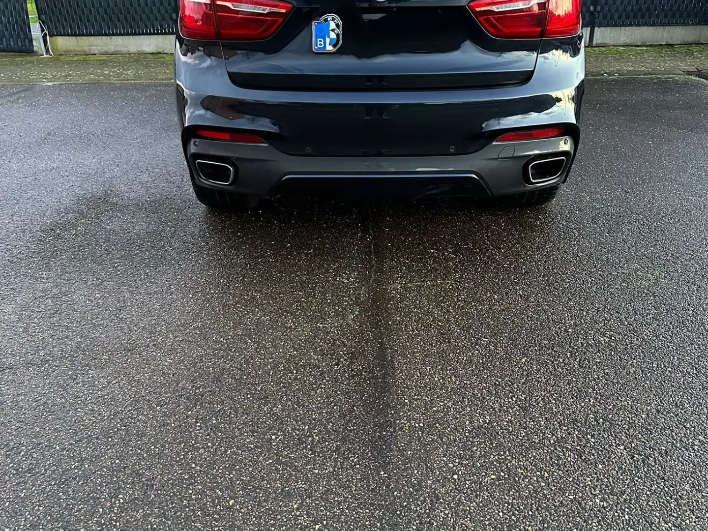 BMW X6 xDrive30d Bleu - 2