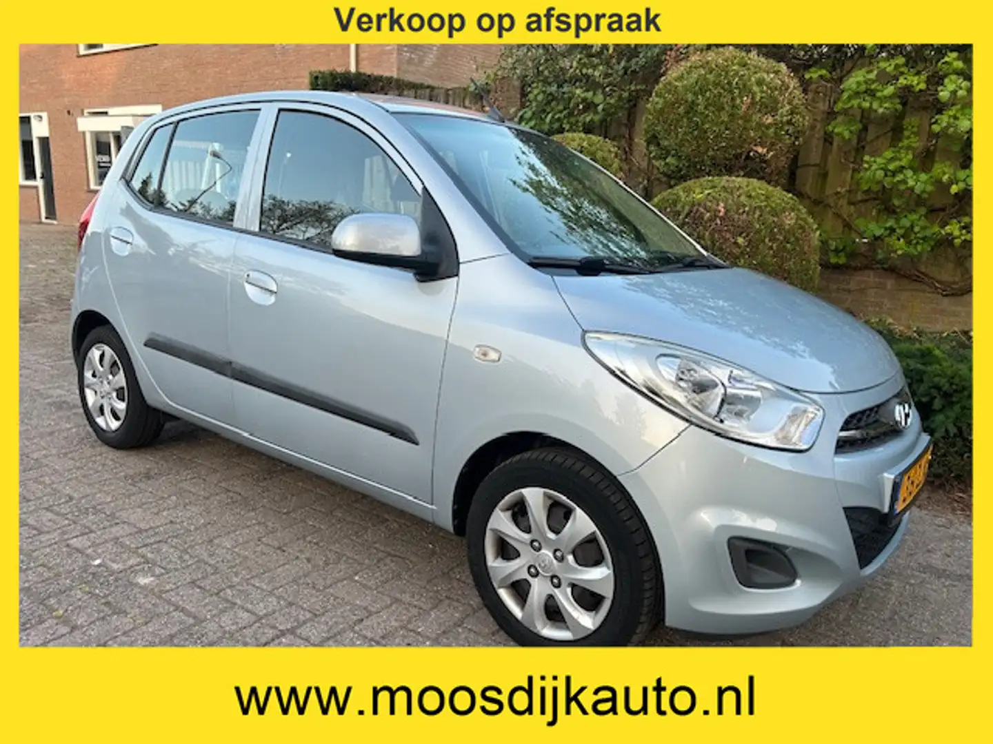 Hyundai i10 1.2 i-Drive 1e eig/ Automaat/ Orig NL Auto/ met NA Grijs - 1