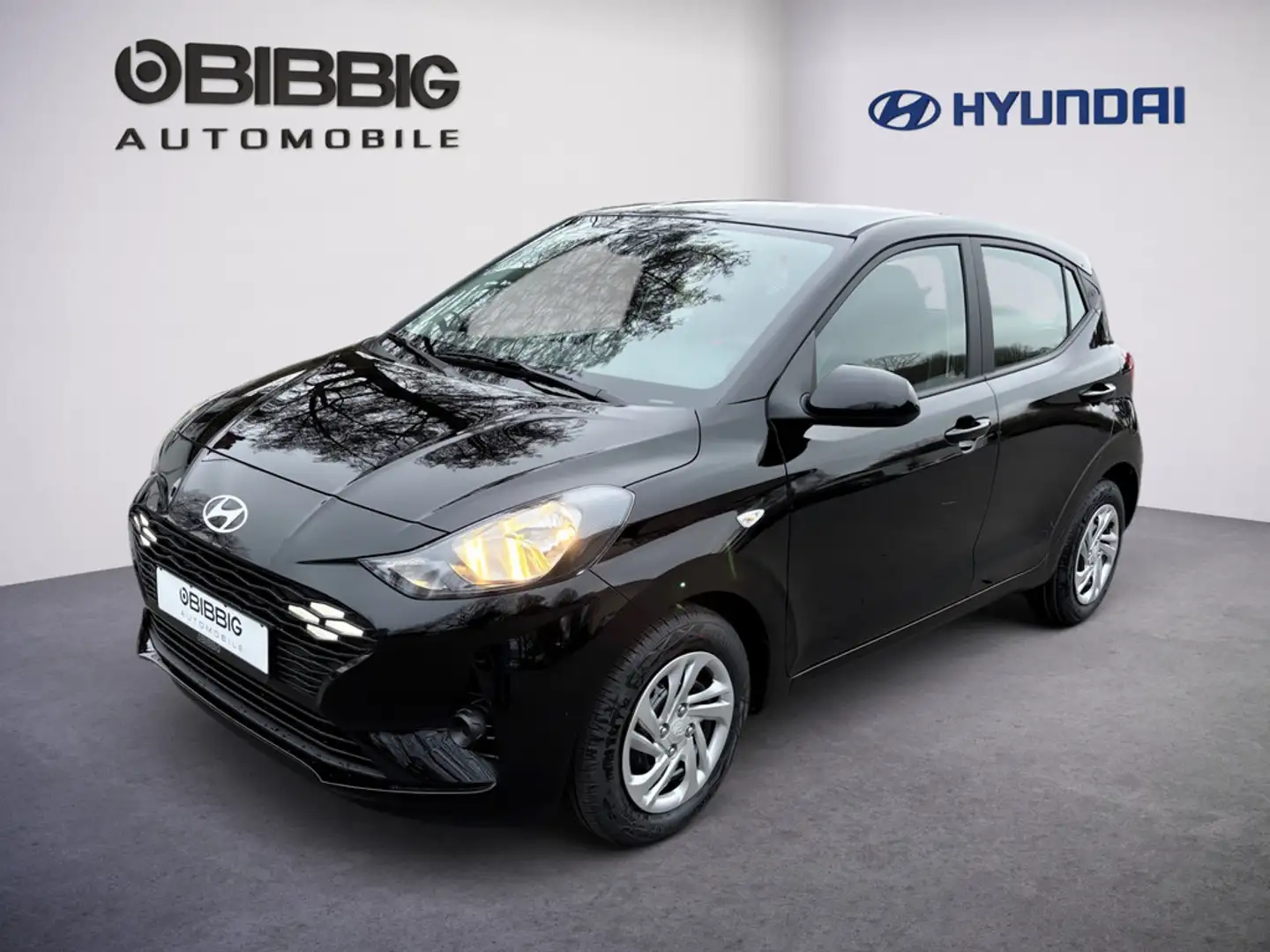 Hyundai i10 1.0 Select KLIMA PDC RÜCKFAHRKAMERA NAVI Schwarz - 1