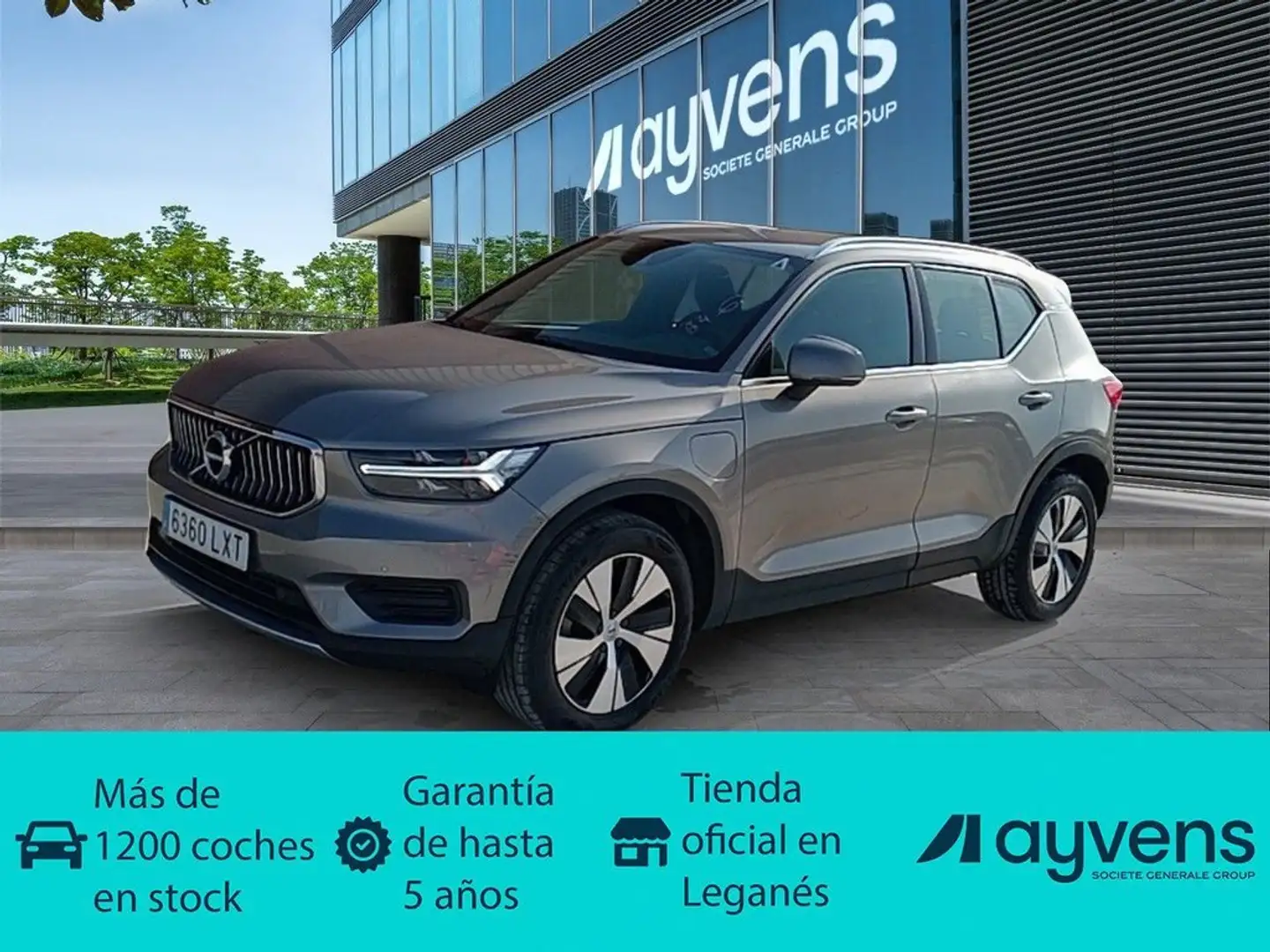 Volvo XC40 T5 Recharge Inscription Expression Aut. Gris - 1