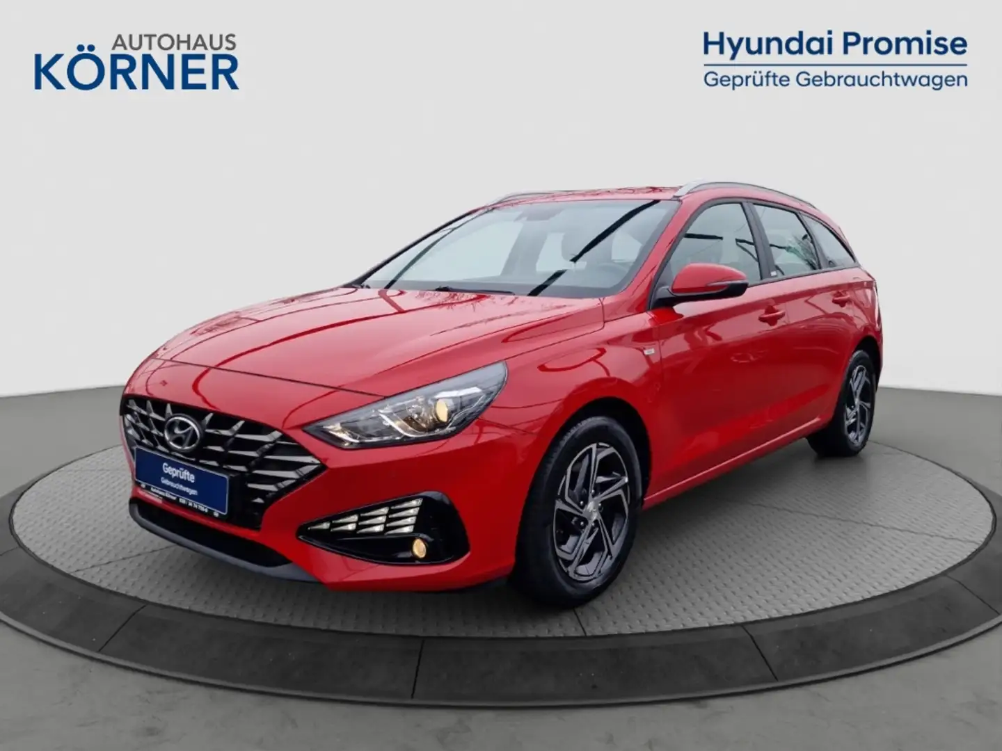 Hyundai i30 Trend 1.0 T-GDi (48V) *SITZHZG*CAM*CARPLAY*DAB* Rot - 2