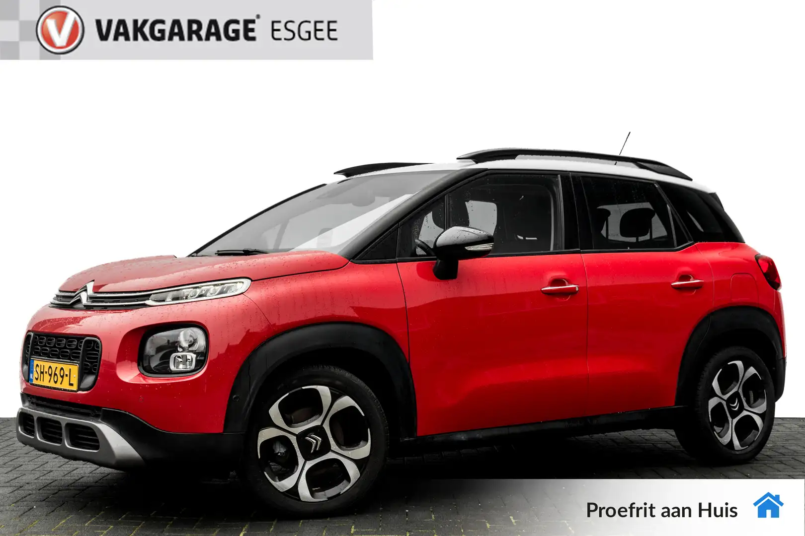 Citroen C3 Aircross 1.2 131 PK S&S Shine hoge instap. | Pano Dak | Cli Rood - 1