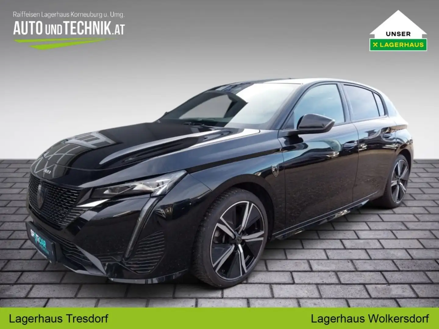 Peugeot 308 GT BHDI 130EAT8 Zwart - 1