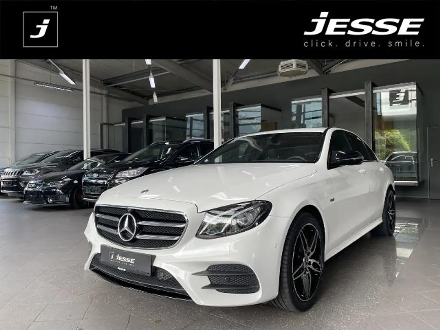 Mercedes-Benz E 350 e AMG Line LED Temp Navi 360° Blanc - 1