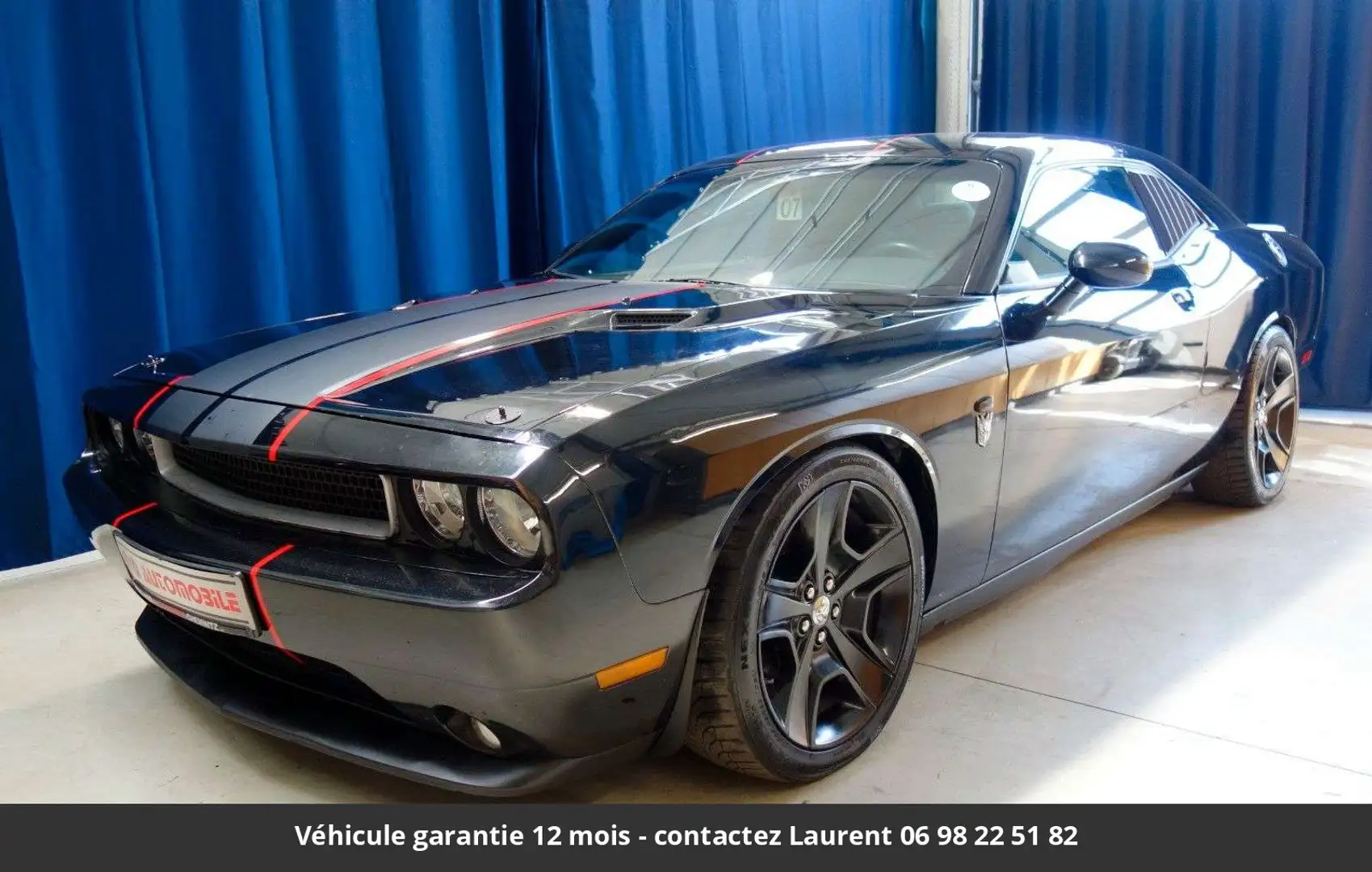 Dodge Challenger Tout compris hors homologation 4500e Noir - 1