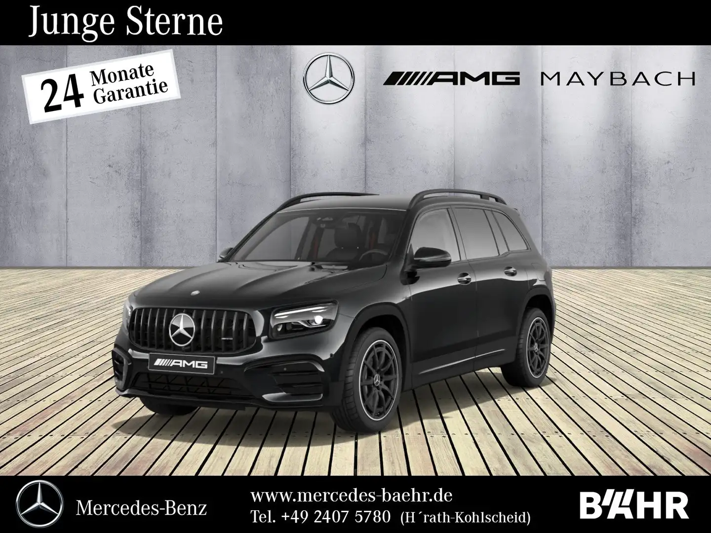 Mercedes-Benz GLB 35 AMG GLB 35 AMG 4M Night/MBUX/Multibeam/Totwinkel/19" Schwarz - 1